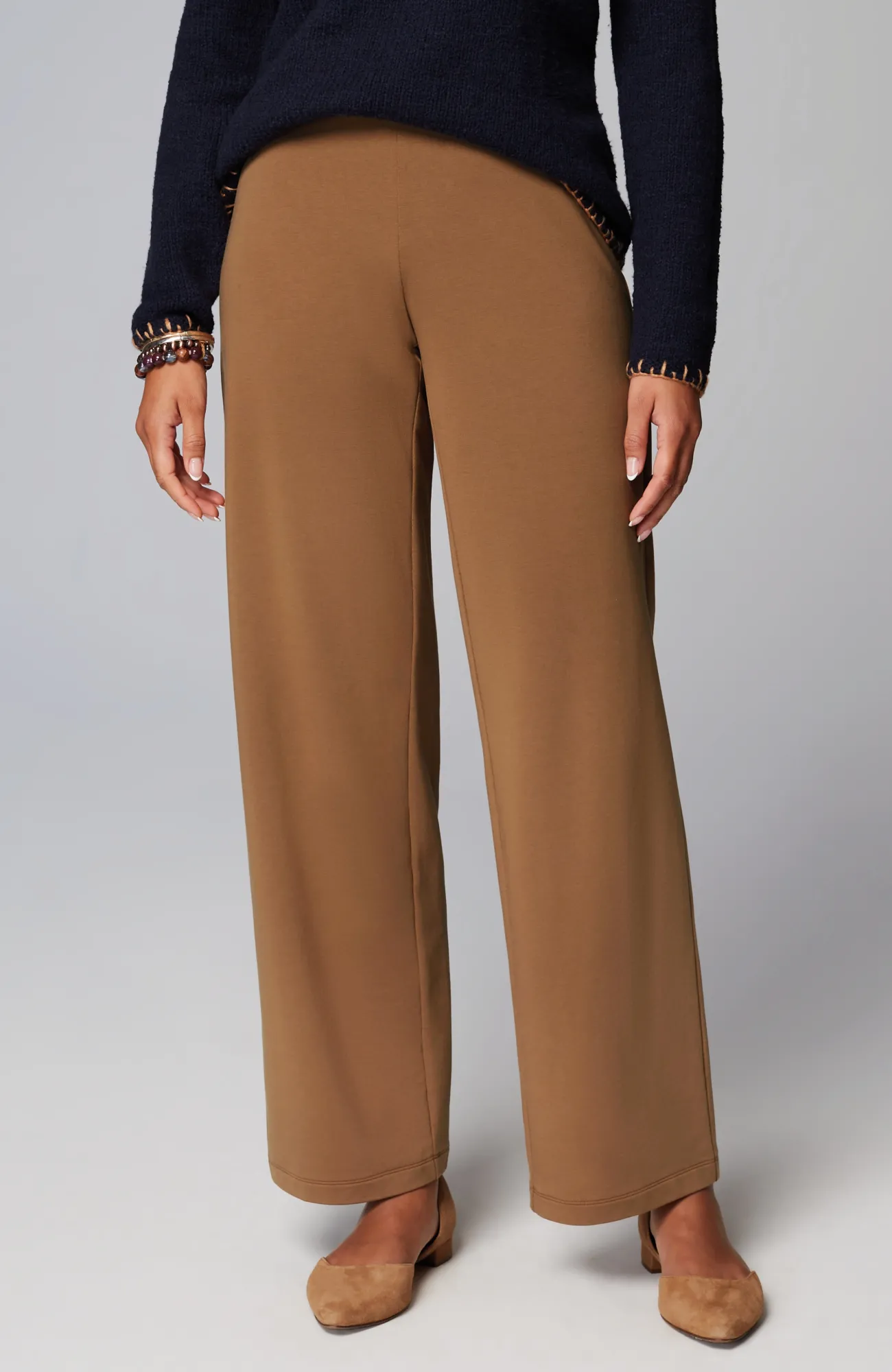 J.Jill Pure Jill Affinity Pull-On Wide-Leg Pants Clearance