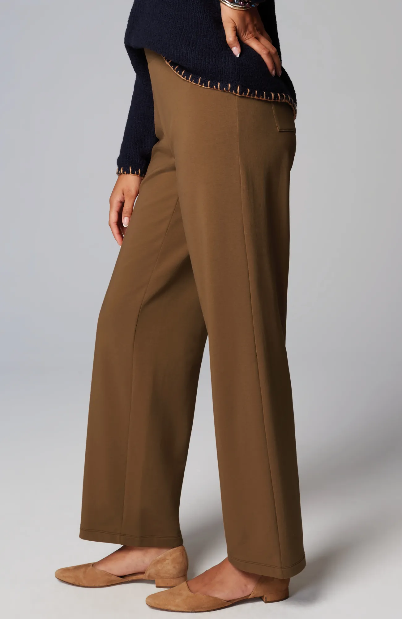 J.Jill Pure Jill Affinity Pull-On Wide-Leg Pants Clearance