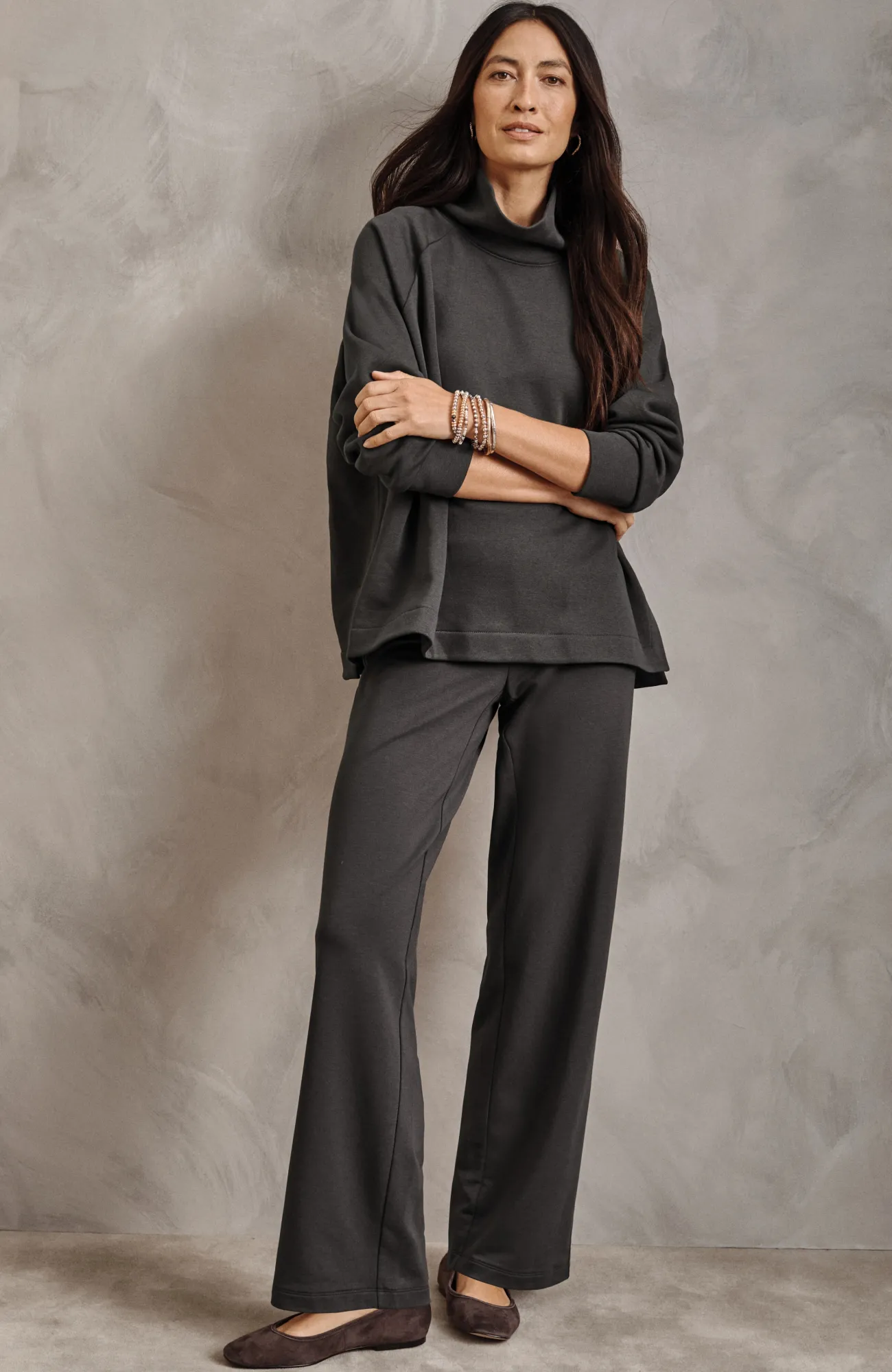 J.Jill Pure Jill Affinity Pull-On Wide-Leg Pants Clearance