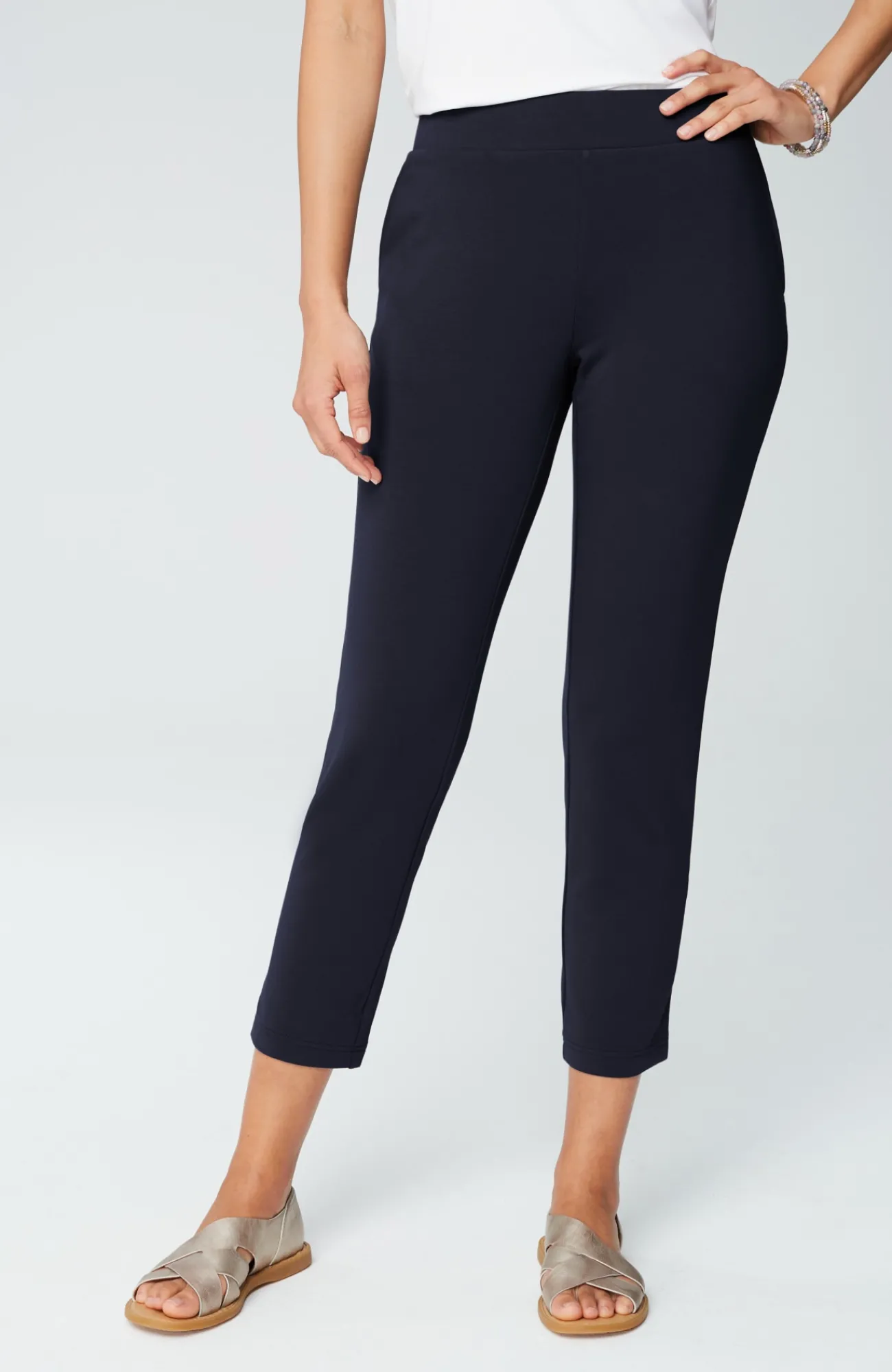 J.Jill Pure Jill Affinity Slim-Leg Crops Best Sale