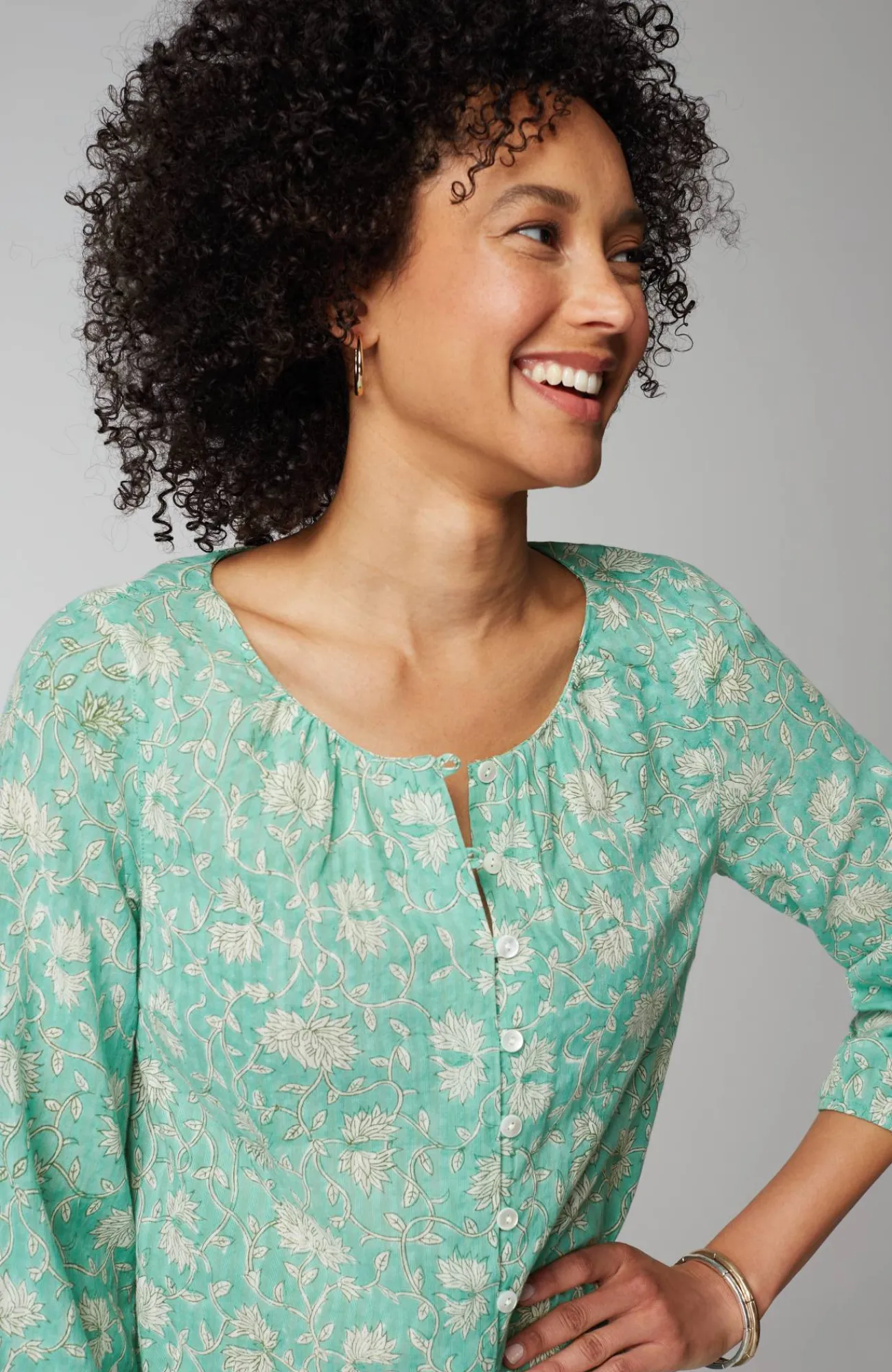 J.Jill Pure Jill Button-Front Tunic Shop