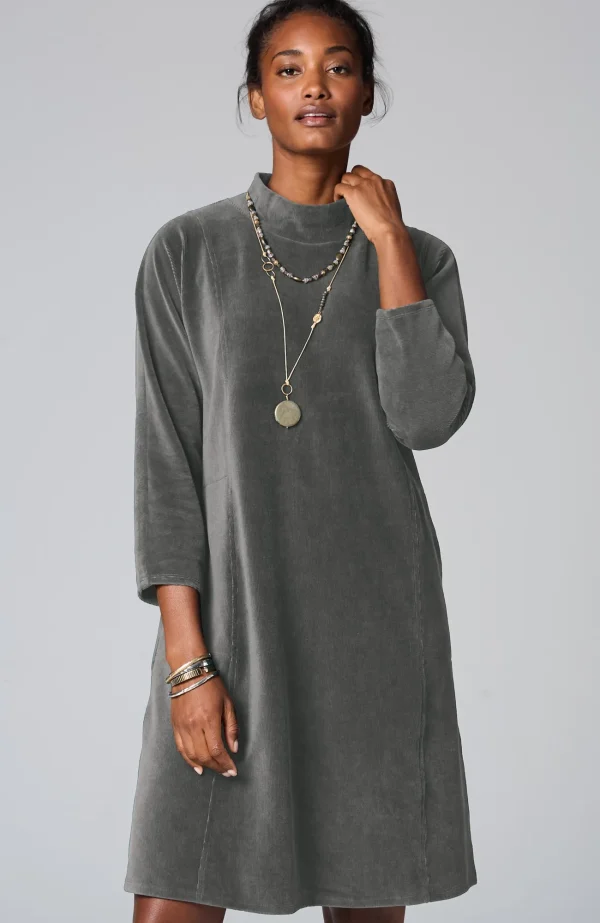J.Jill Pure Jill Corded-Velour Dress New