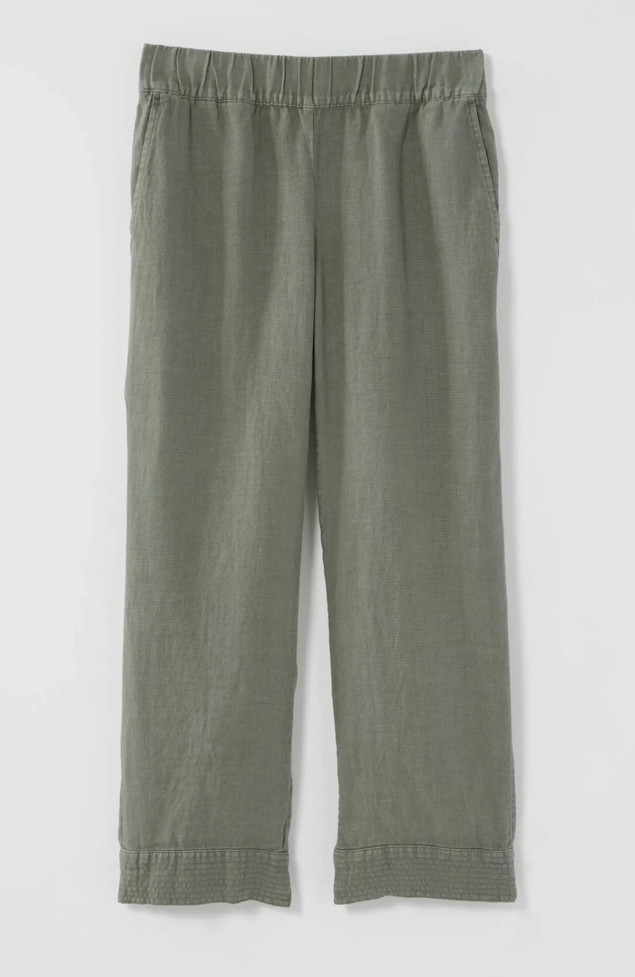 J.Jill Pure Jill Linen Trapunto-Stitched Pants Best Sale