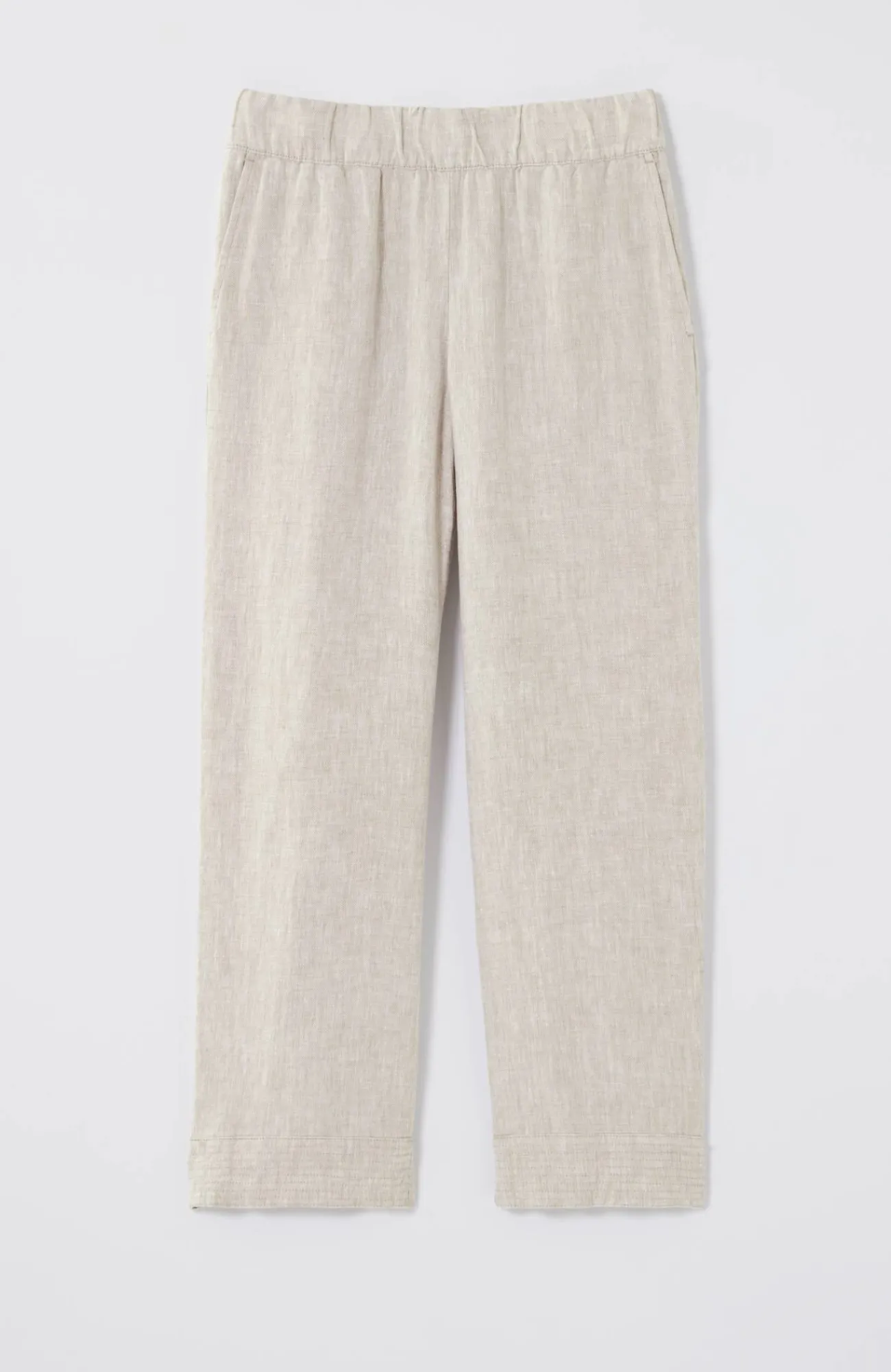 J.Jill Pure Jill Linen Trapunto-Stitched Pants Best Sale