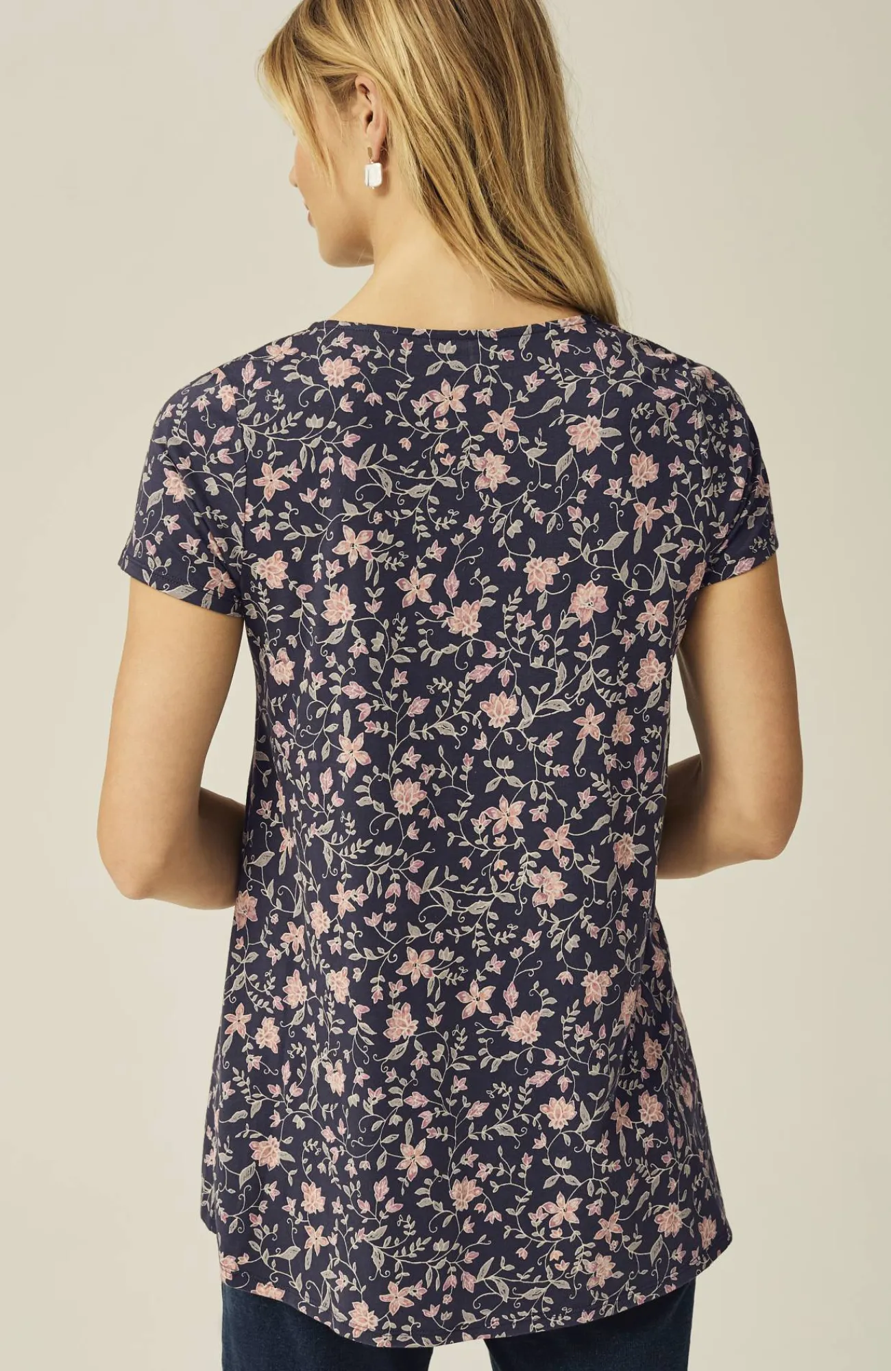J.Jill Pure Jill Scoop-Neck Elliptical Tee Cheap