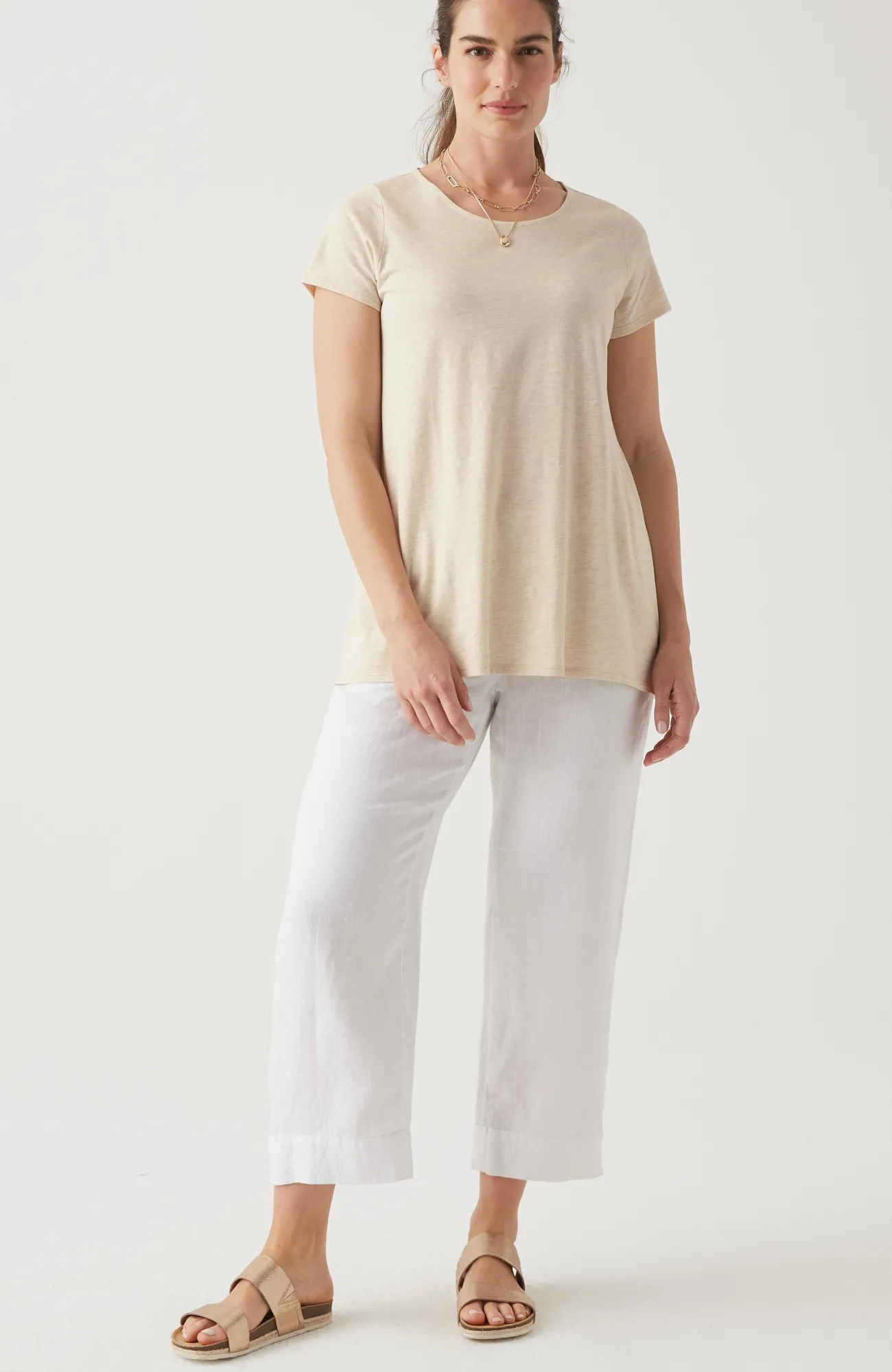 J.Jill Pure Jill Scoop-Neck Elliptical Tee Cheap