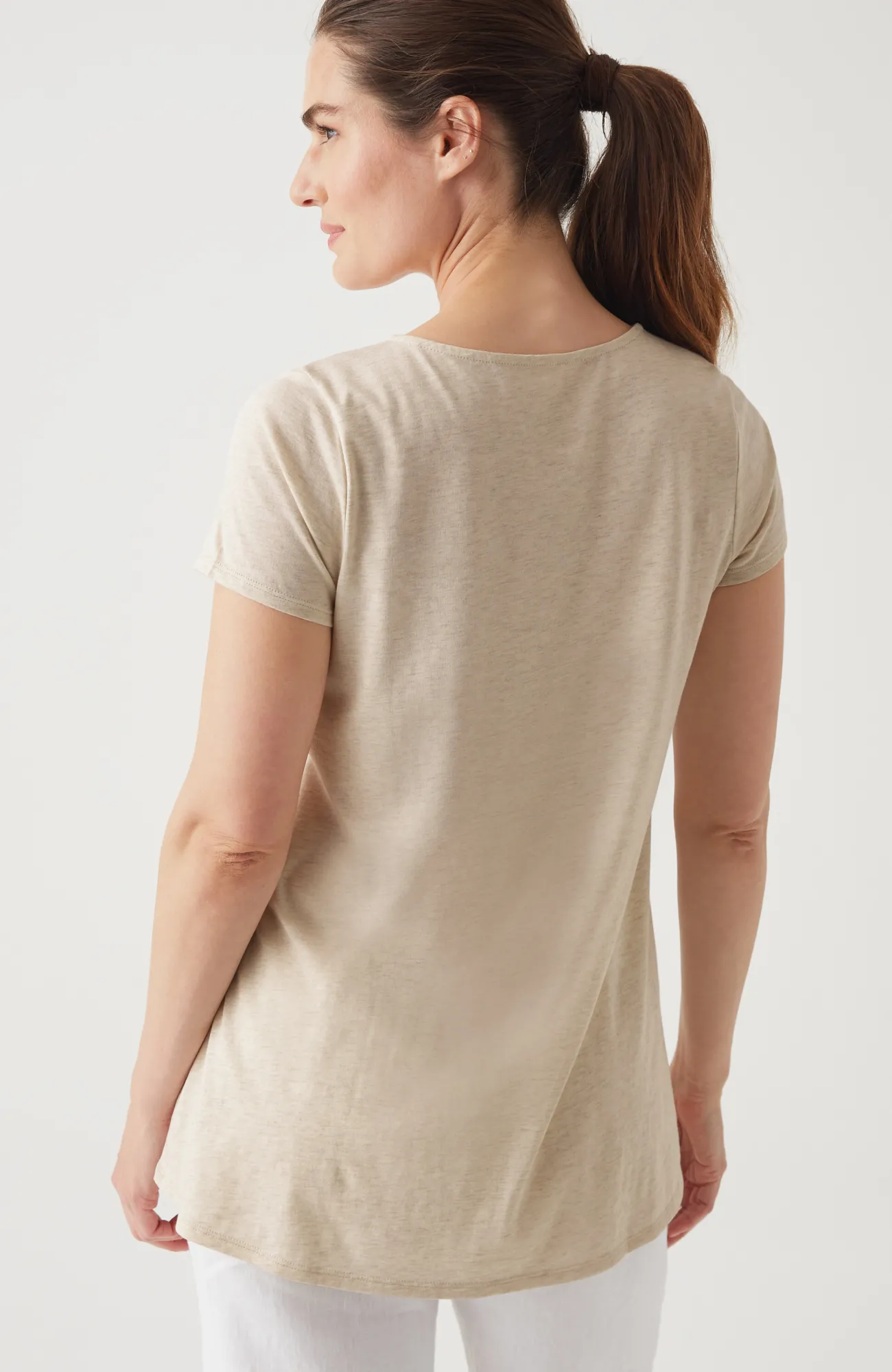 J.Jill Pure Jill Scoop-Neck Elliptical Tee Cheap