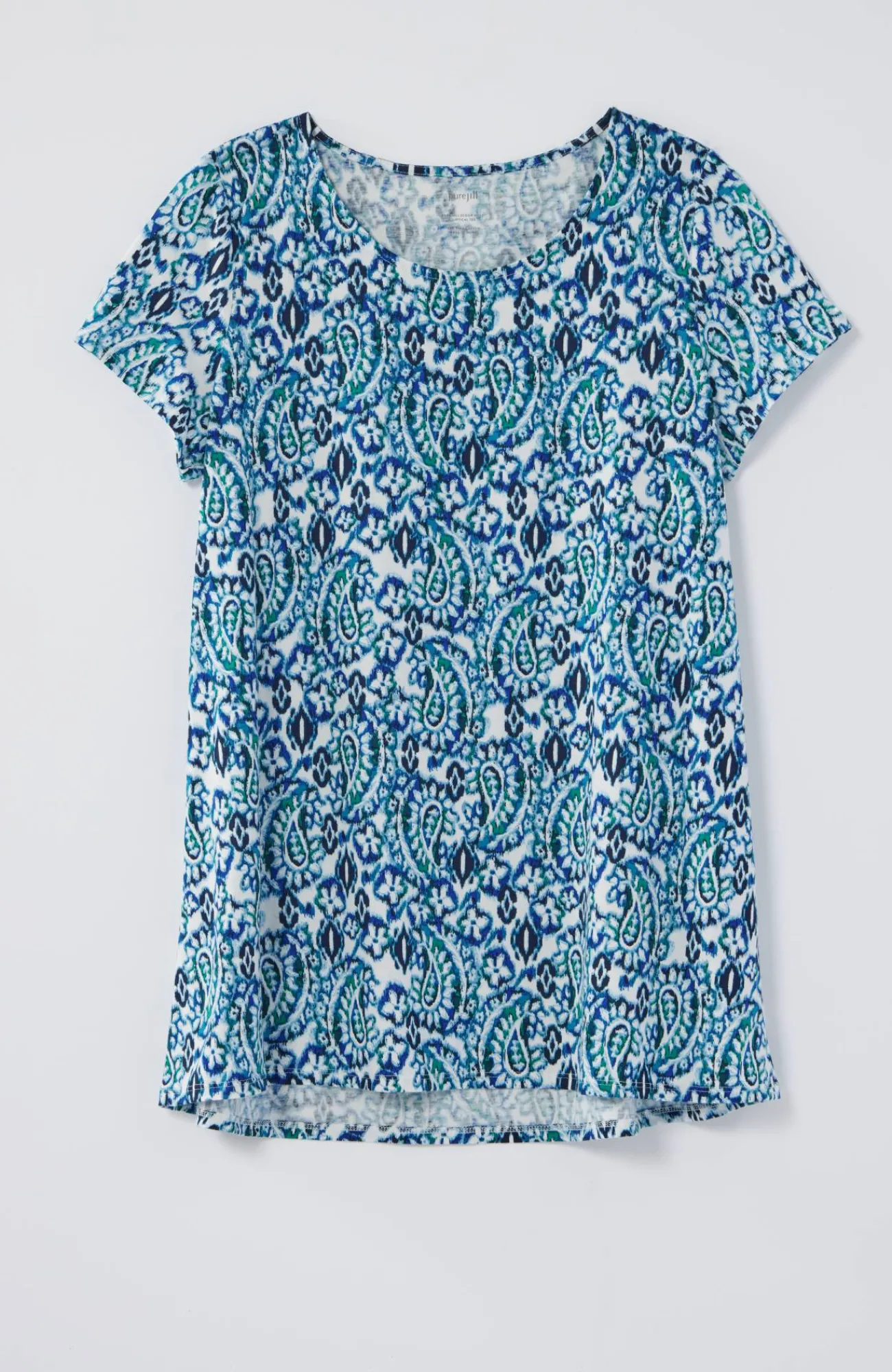 J.Jill Pure Jill Scoop-Neck Elliptical Tee Cheap