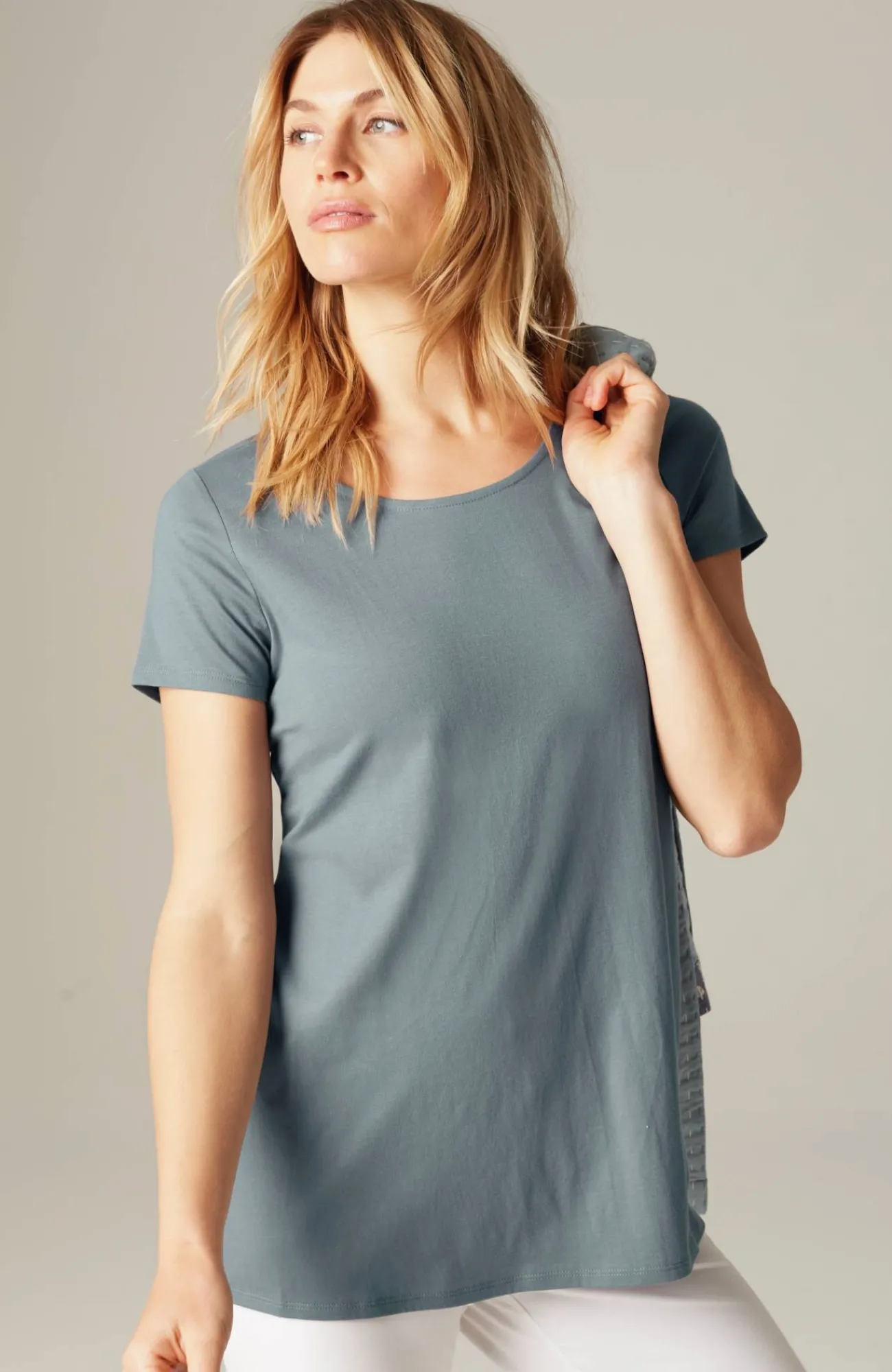 J.Jill Pure Jill Scoop-Neck Elliptical Tee Cheap