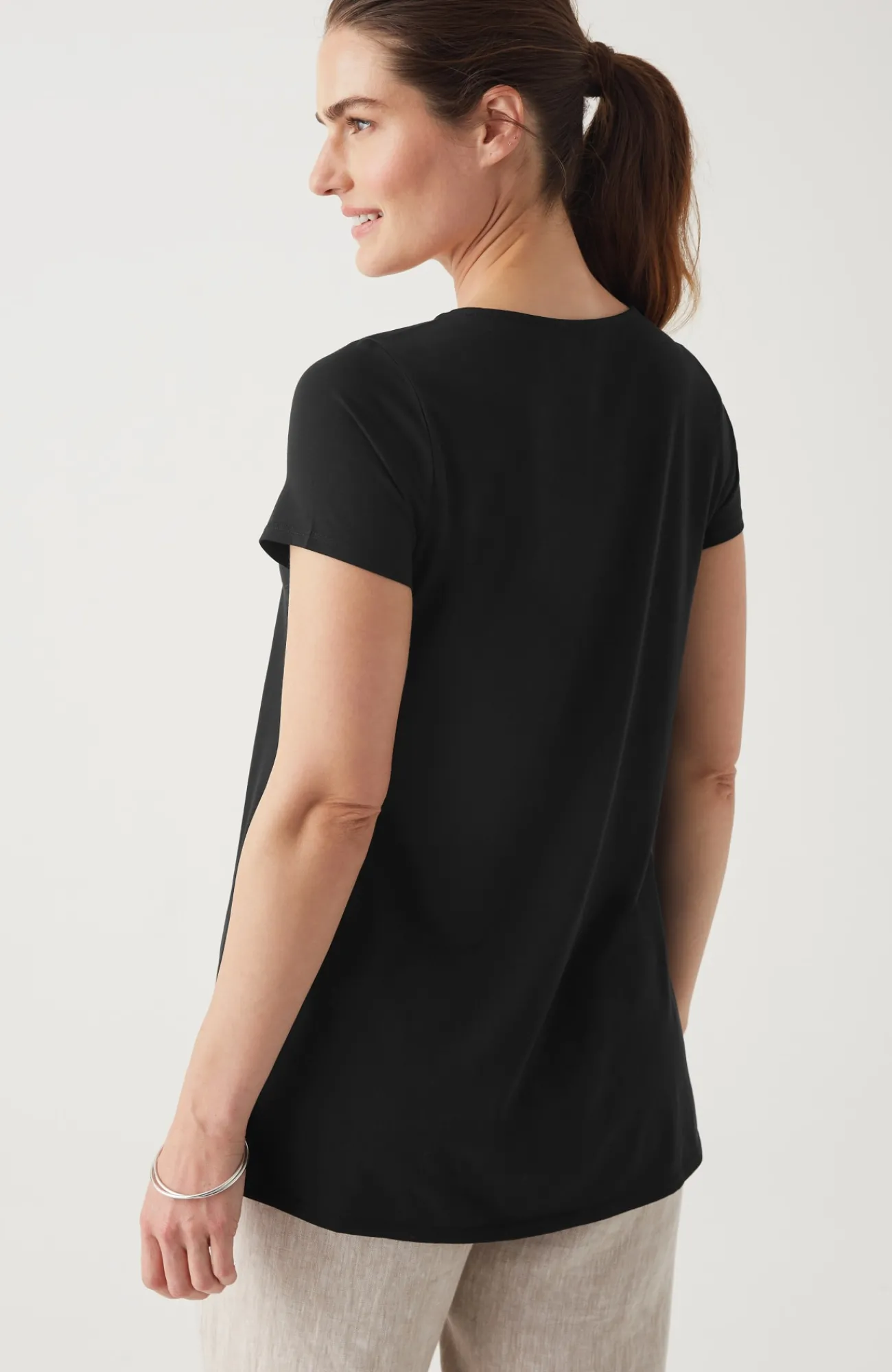J.Jill Pure Jill Scoop-Neck Elliptical Tee Cheap