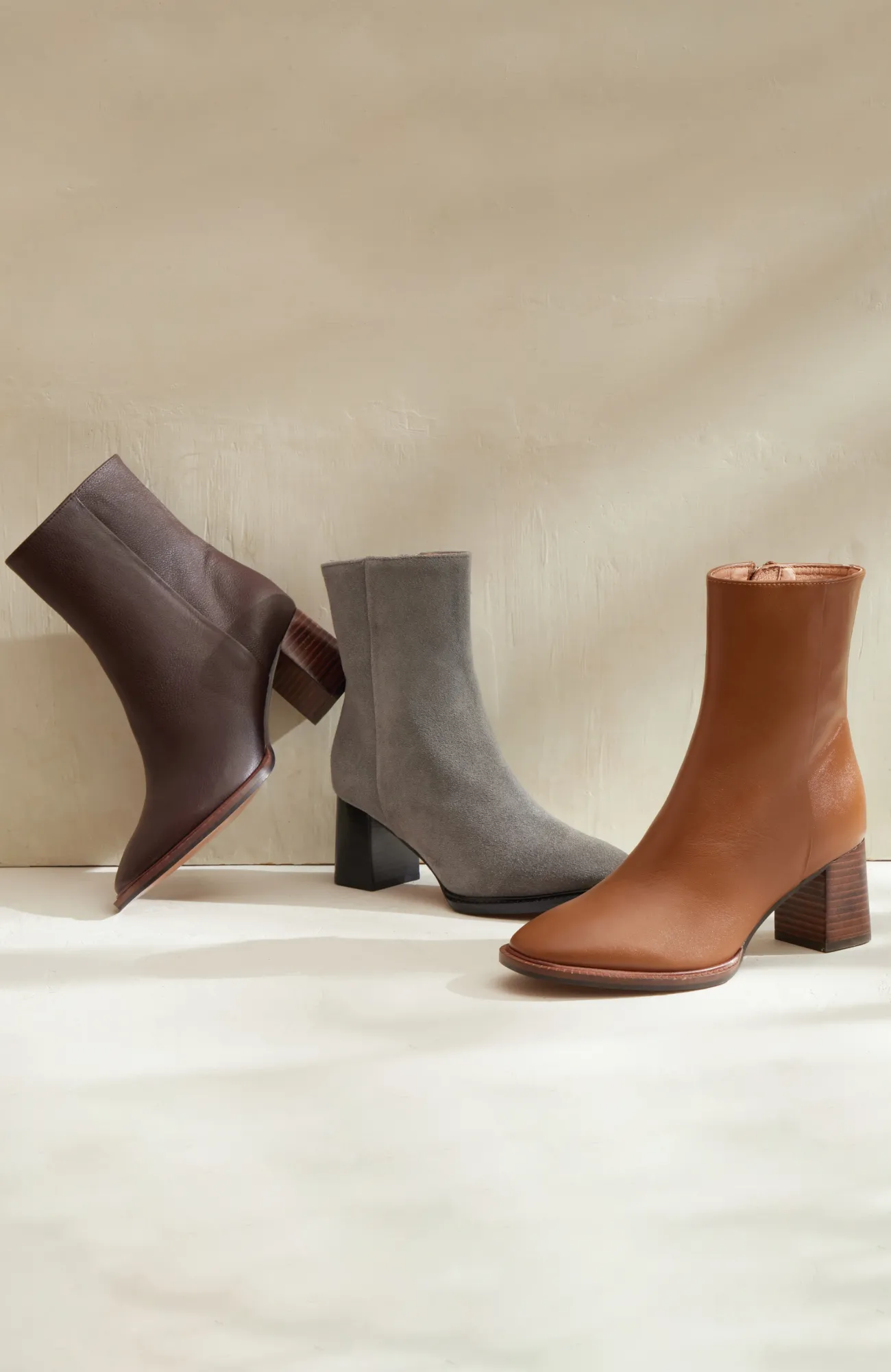 J.Jill Reese Block-Heel Boots Smoke Outlet