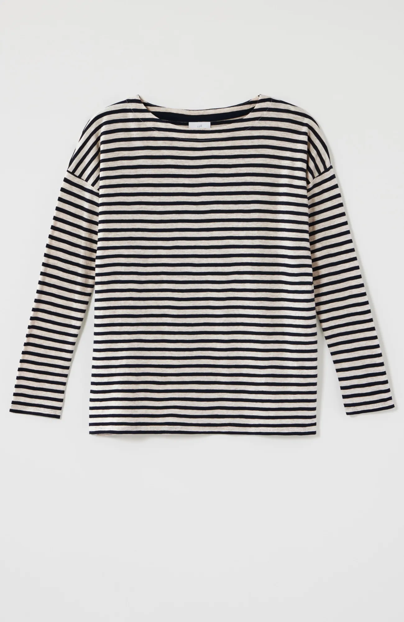 J.Jill Relaxed Boat-Neck Tee Hot