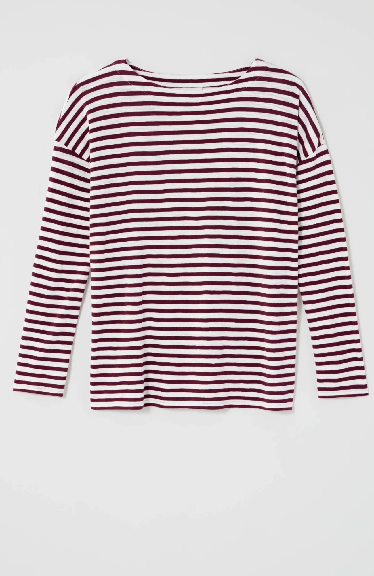 J.Jill Relaxed Boat-Neck Tee Hot