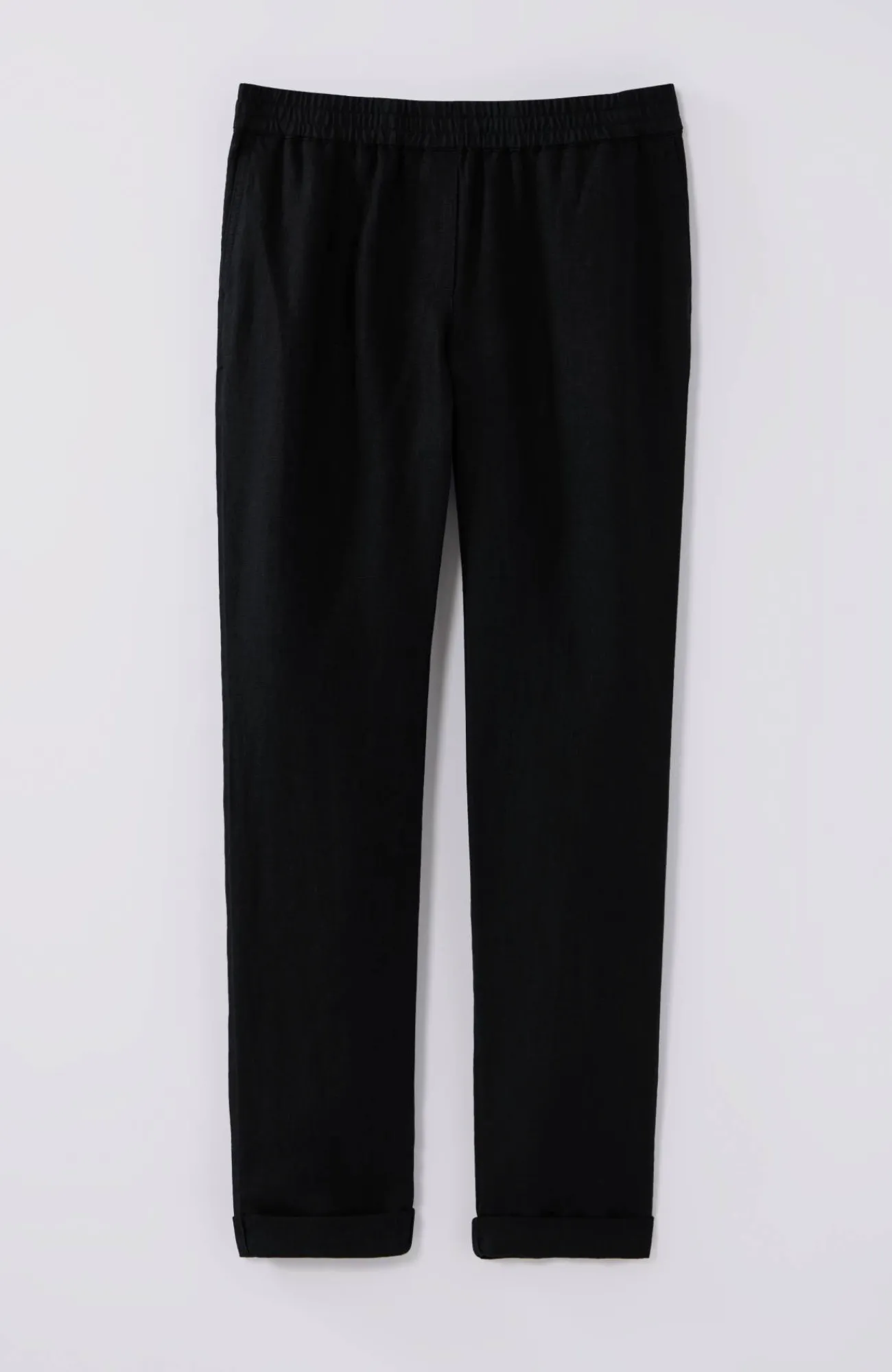 J.Jill Relaxed Linen Straight-Leg Pants Hot
