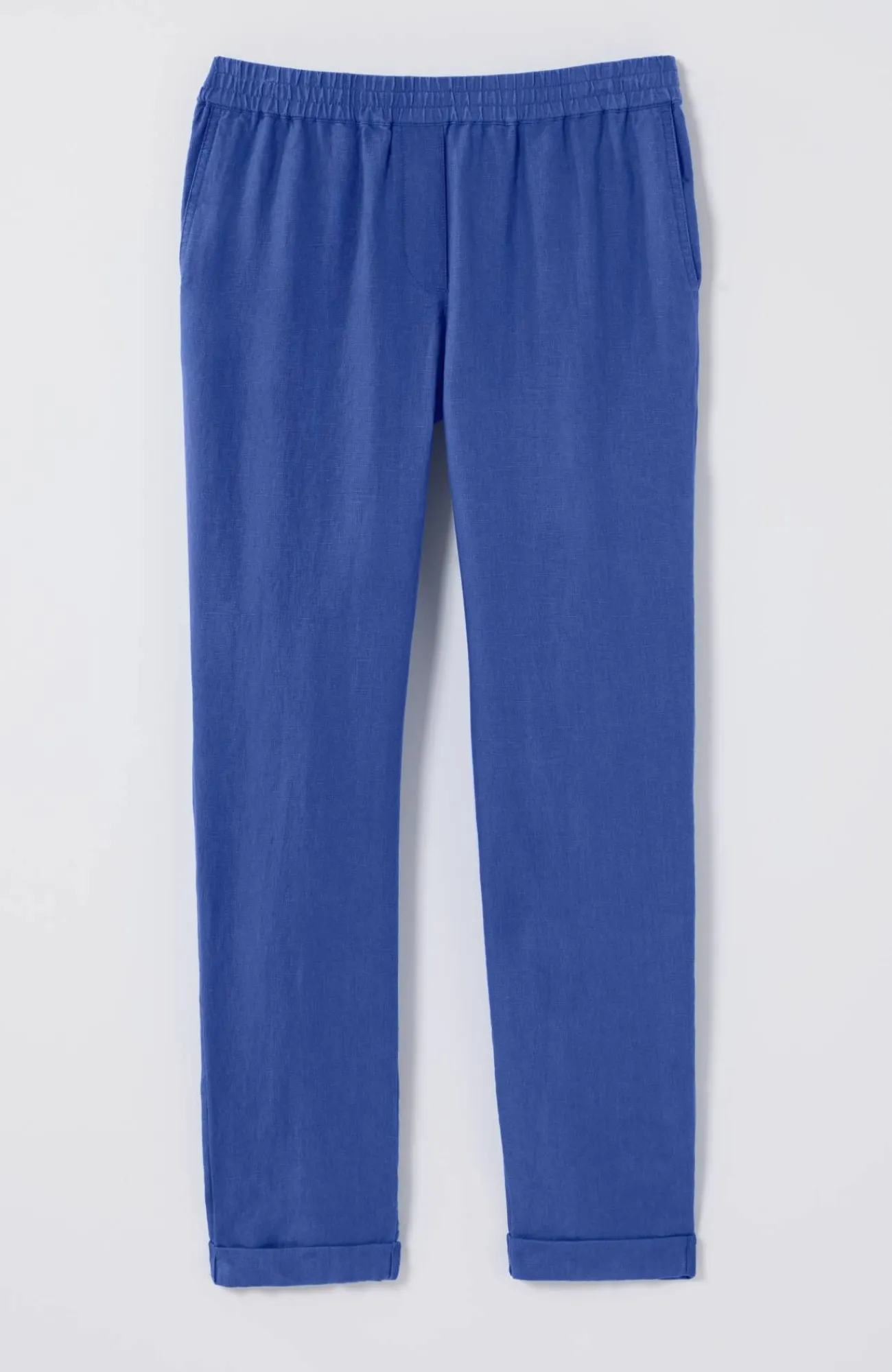 J.Jill Relaxed Linen Straight-Leg Pants Hot