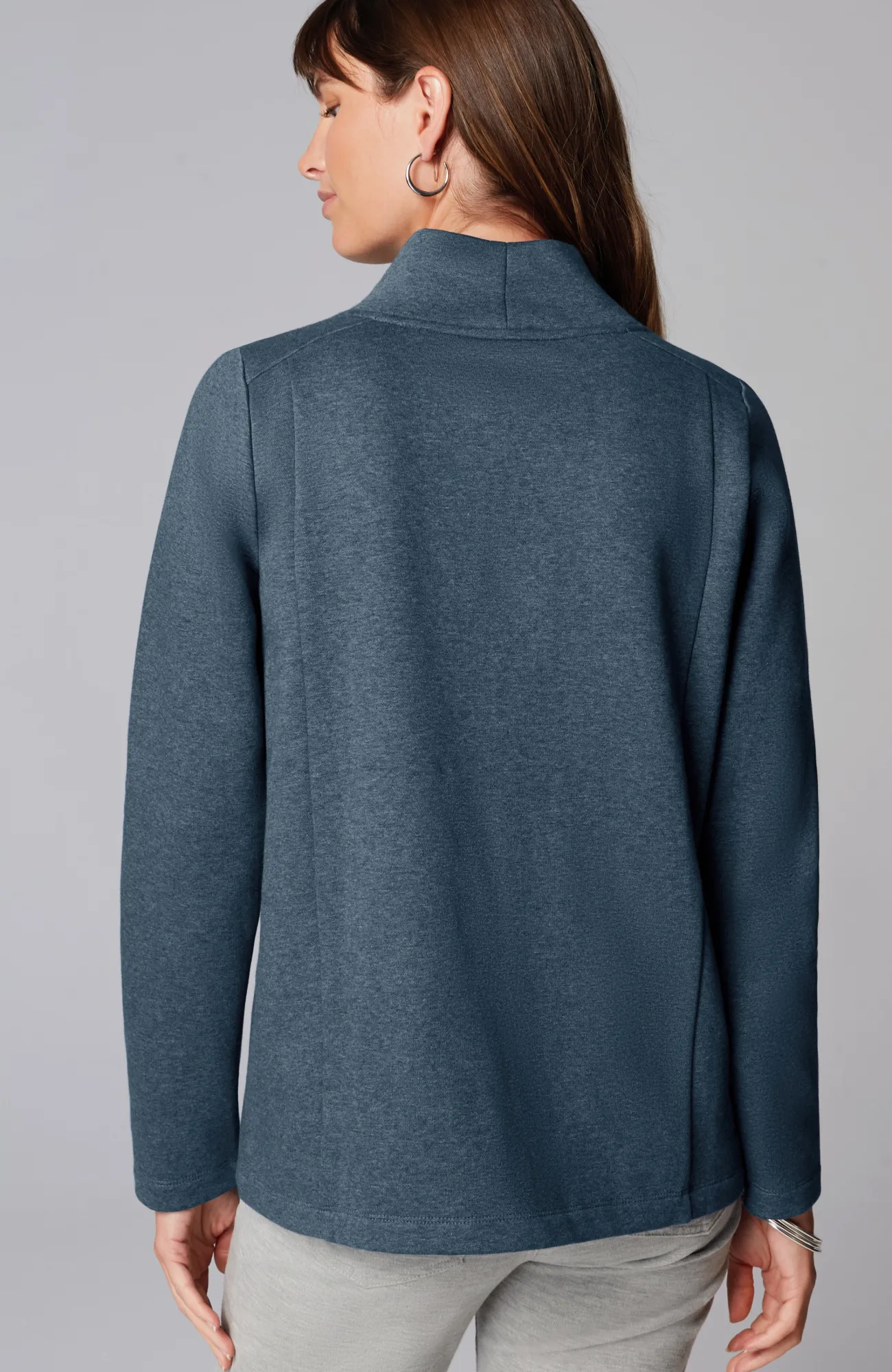 J.Jill Seamed Mock-Neck Top Cheap