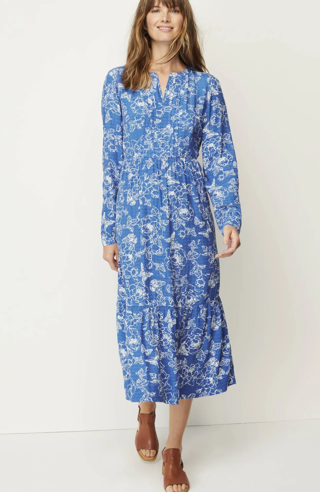 J.Jill Seamed-Waist A-Line Dress Store