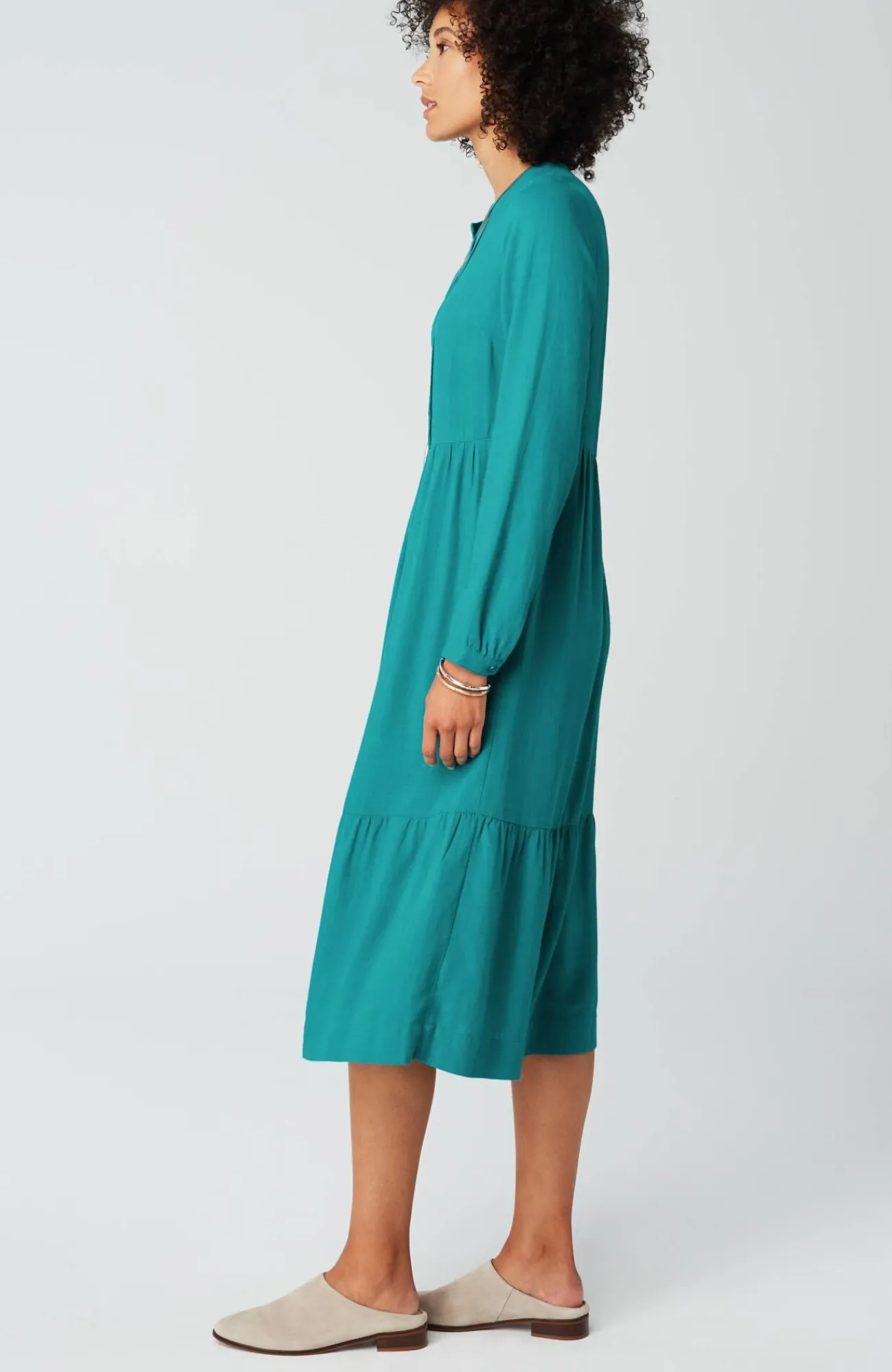 J.Jill Seamed-Waist A-Line Dress Store