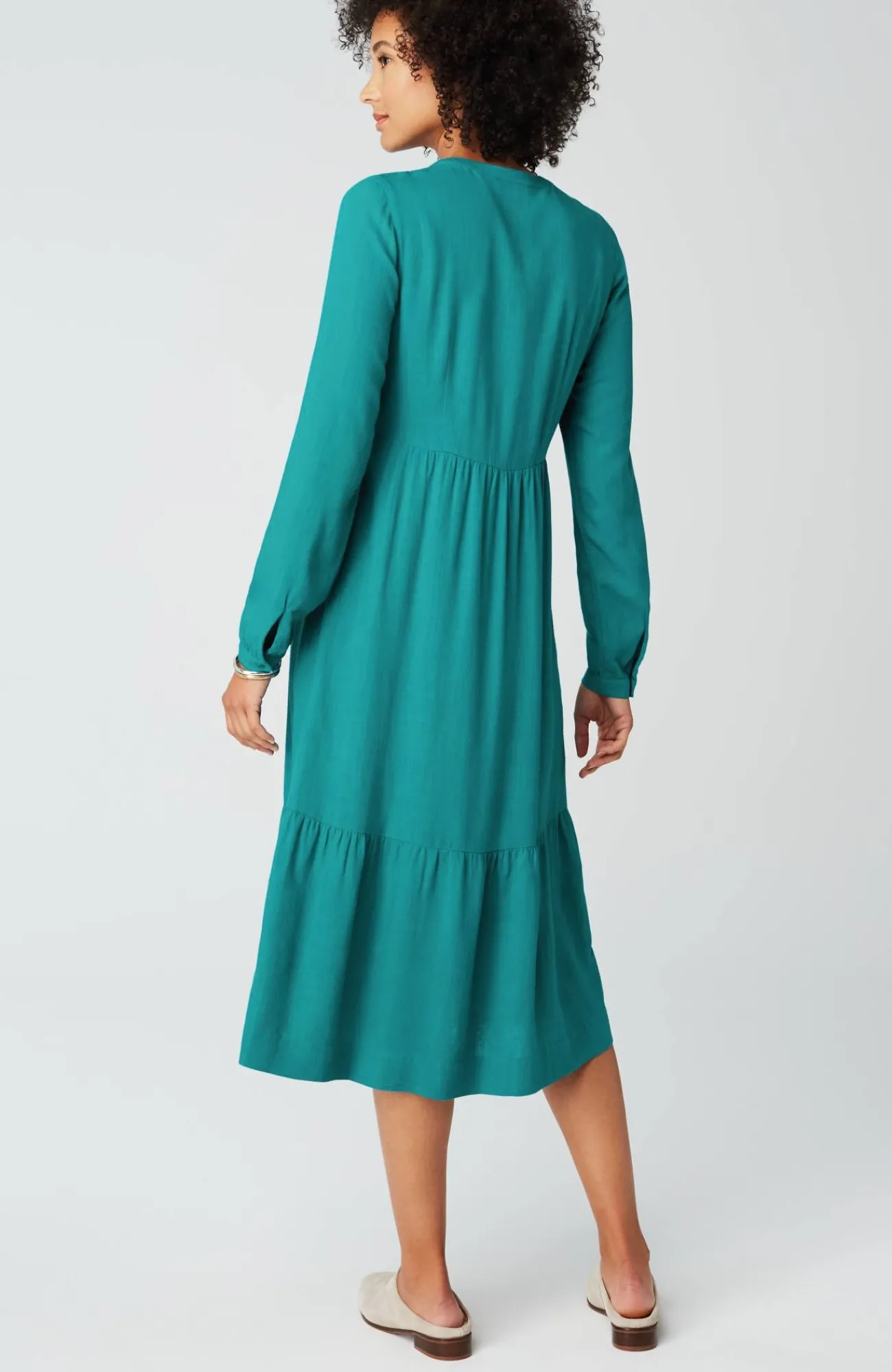 J.Jill Seamed-Waist A-Line Dress Store