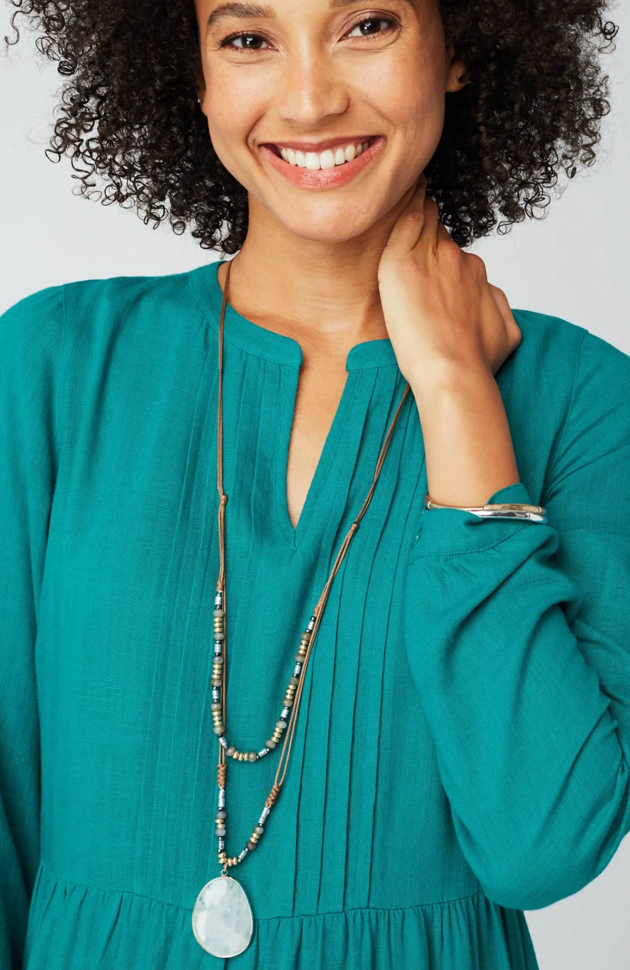 J.Jill Seamed-Waist A-Line Dress Store