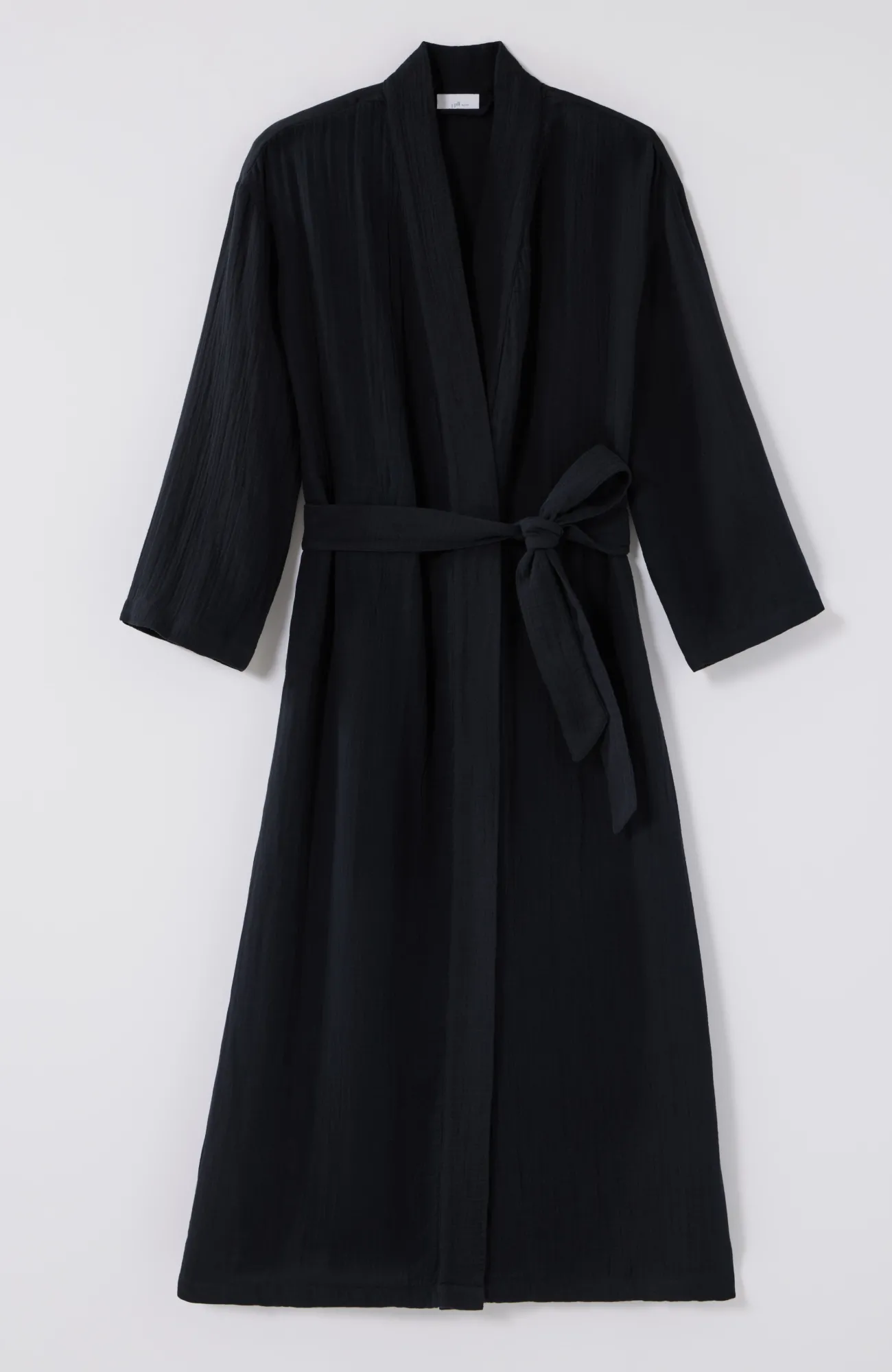 J.Jill Sleep Cotton-Gauze Robe Thyme New