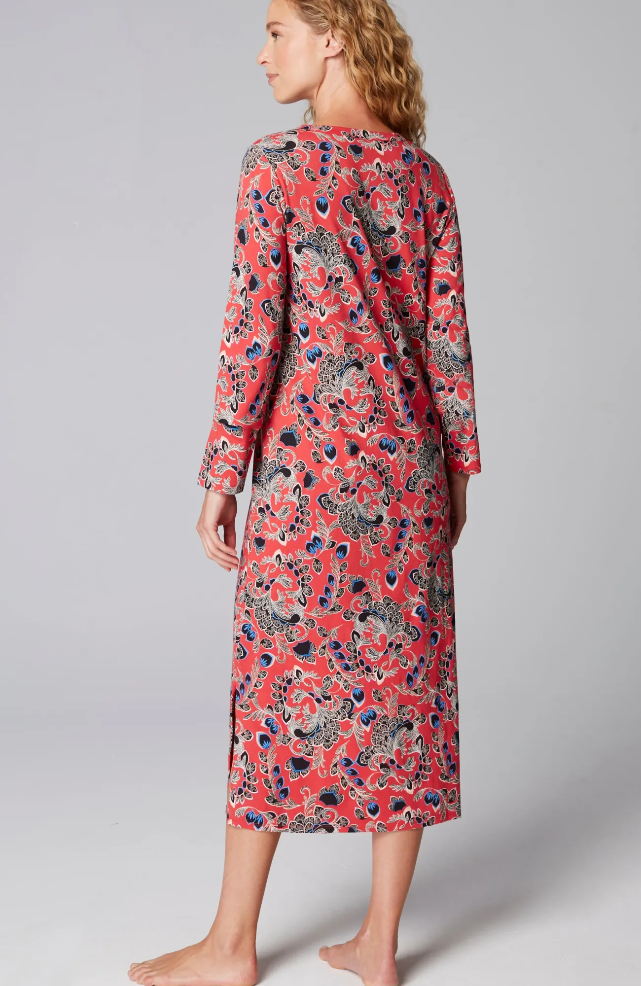J.Jill Sleep Ultrasoft Long Sleeve Gown Best