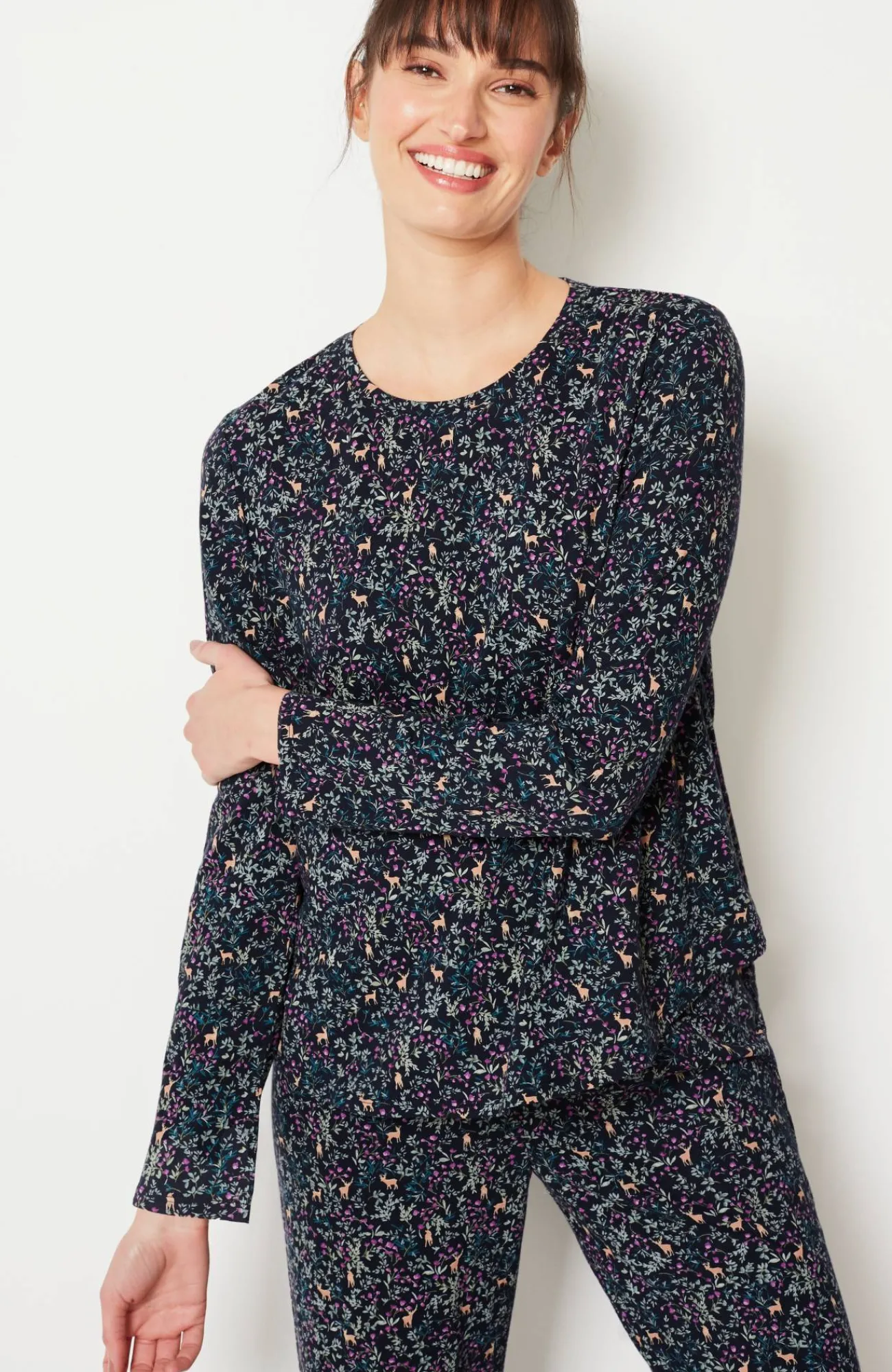 J.Jill Sleep Ultrasoft Long-Sleeve Top Cheap