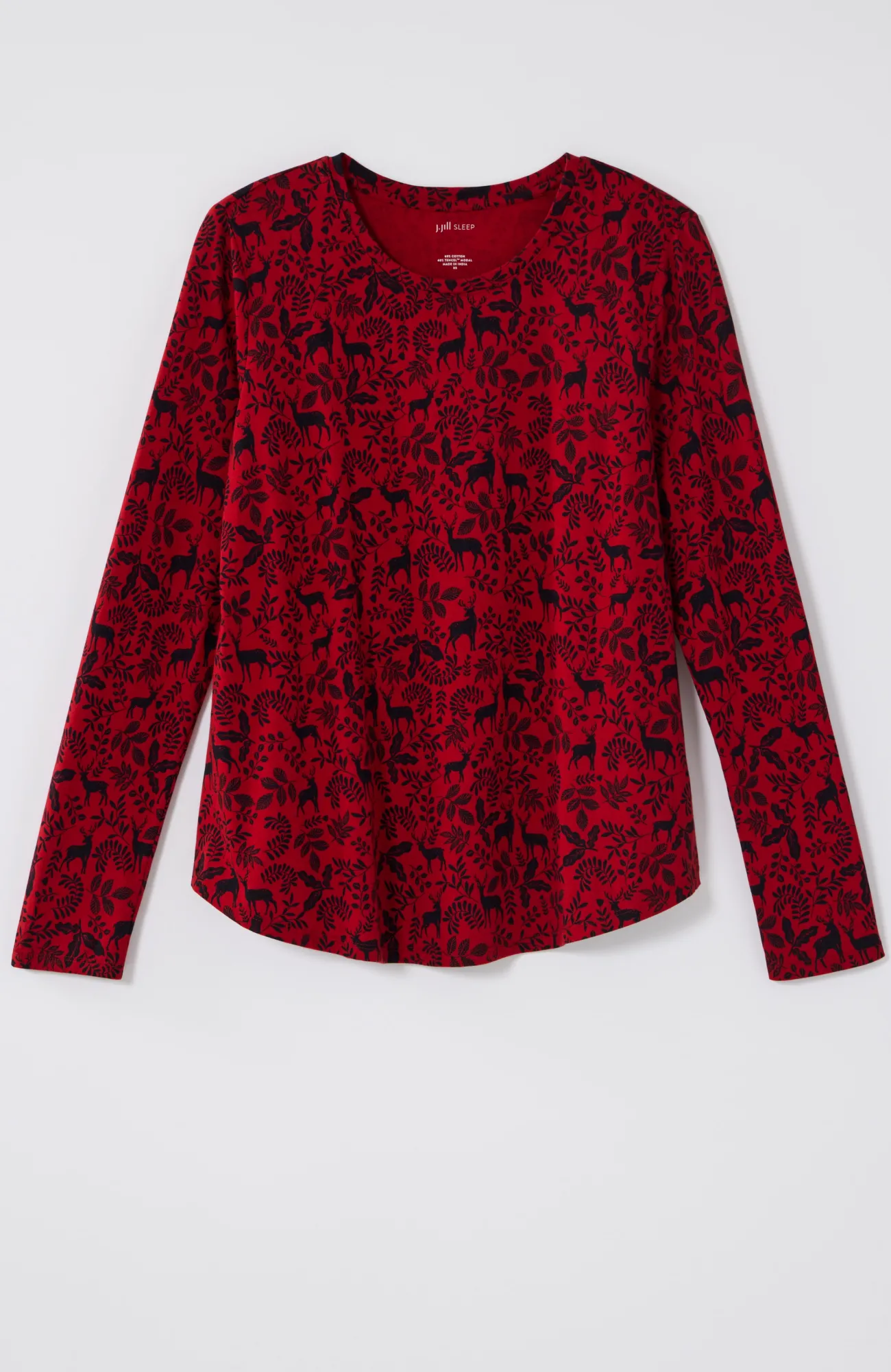 J.Jill Sleep Ultrasoft Long-Sleeve Top Cheap