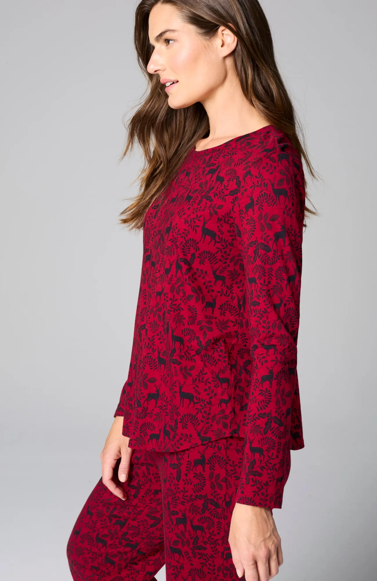 J.Jill Sleep Ultrasoft Long-Sleeve Top Cheap