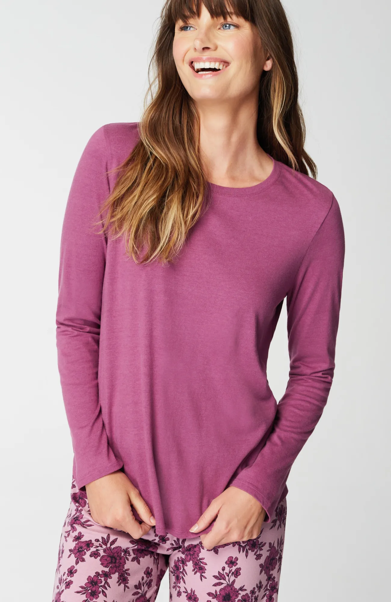 J.Jill Sleep Ultrasoft Long-Sleeve Top Cheap