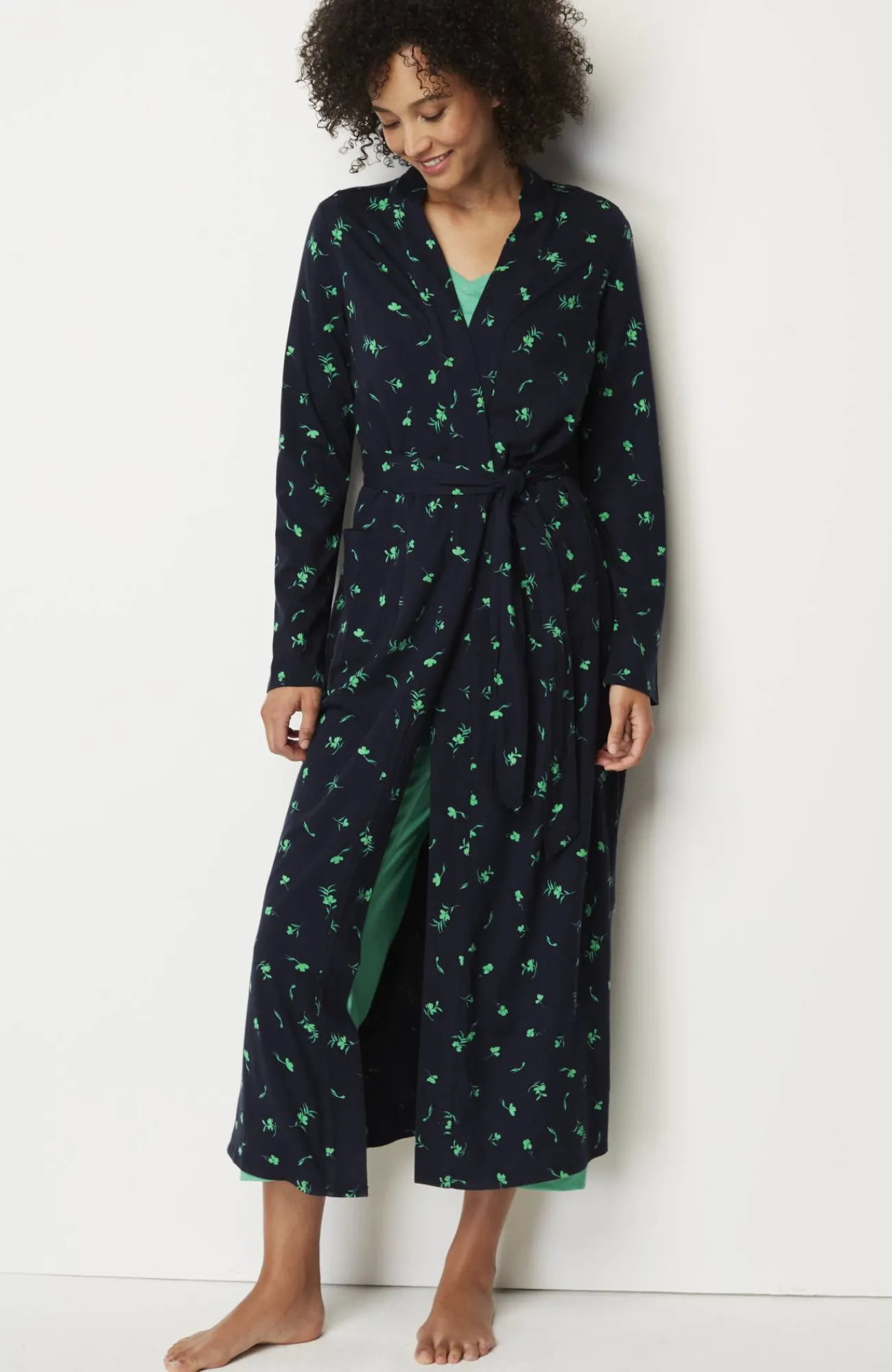 J.Jill Sleep Ultrasoft Patch-Pocket Robe Store