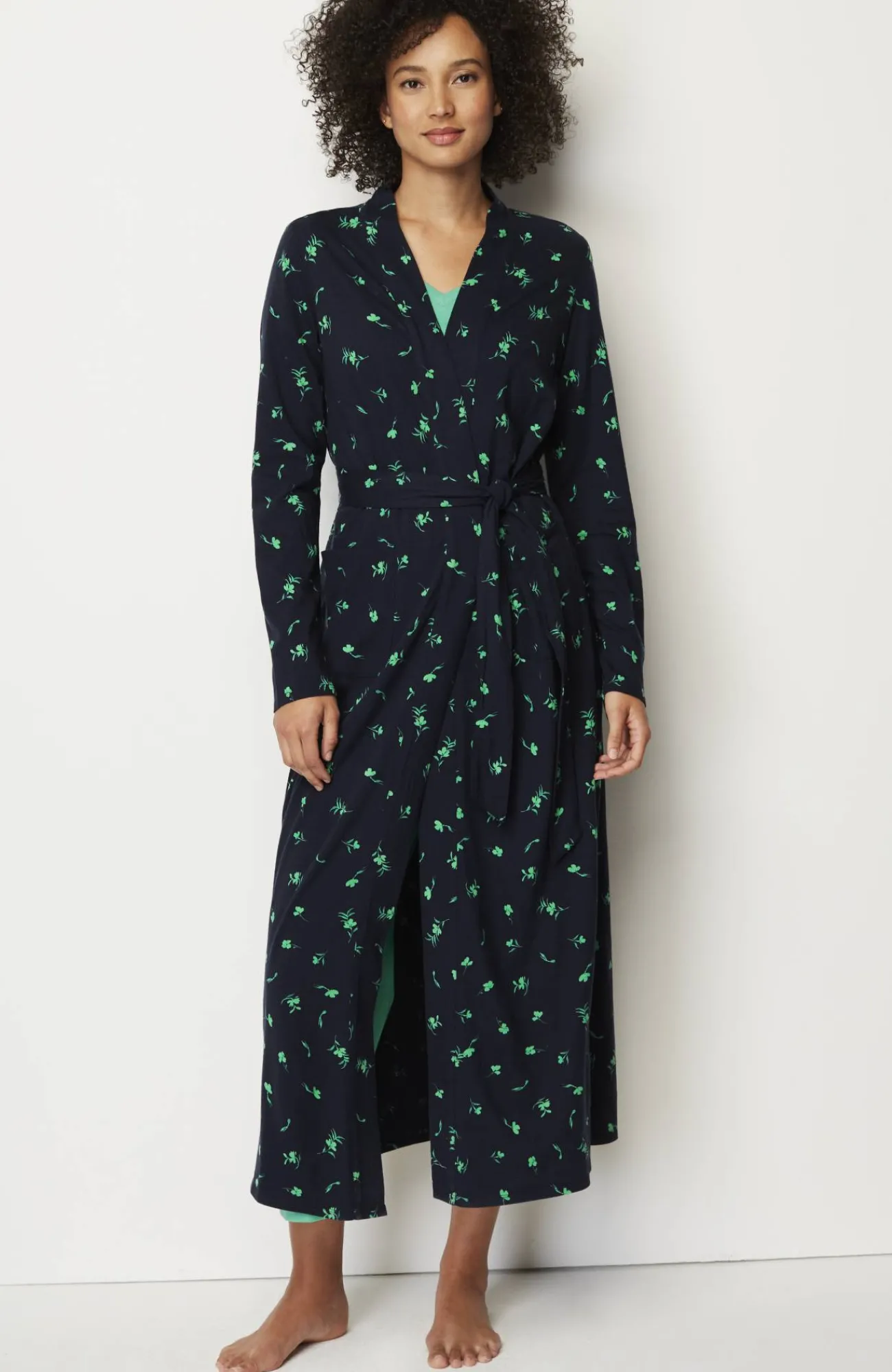 J.Jill Sleep Ultrasoft Patch-Pocket Robe Store