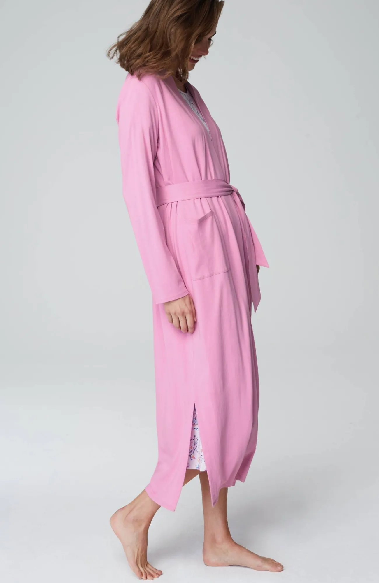 J.Jill Sleep Ultrasoft Patch-Pocket Robe Store