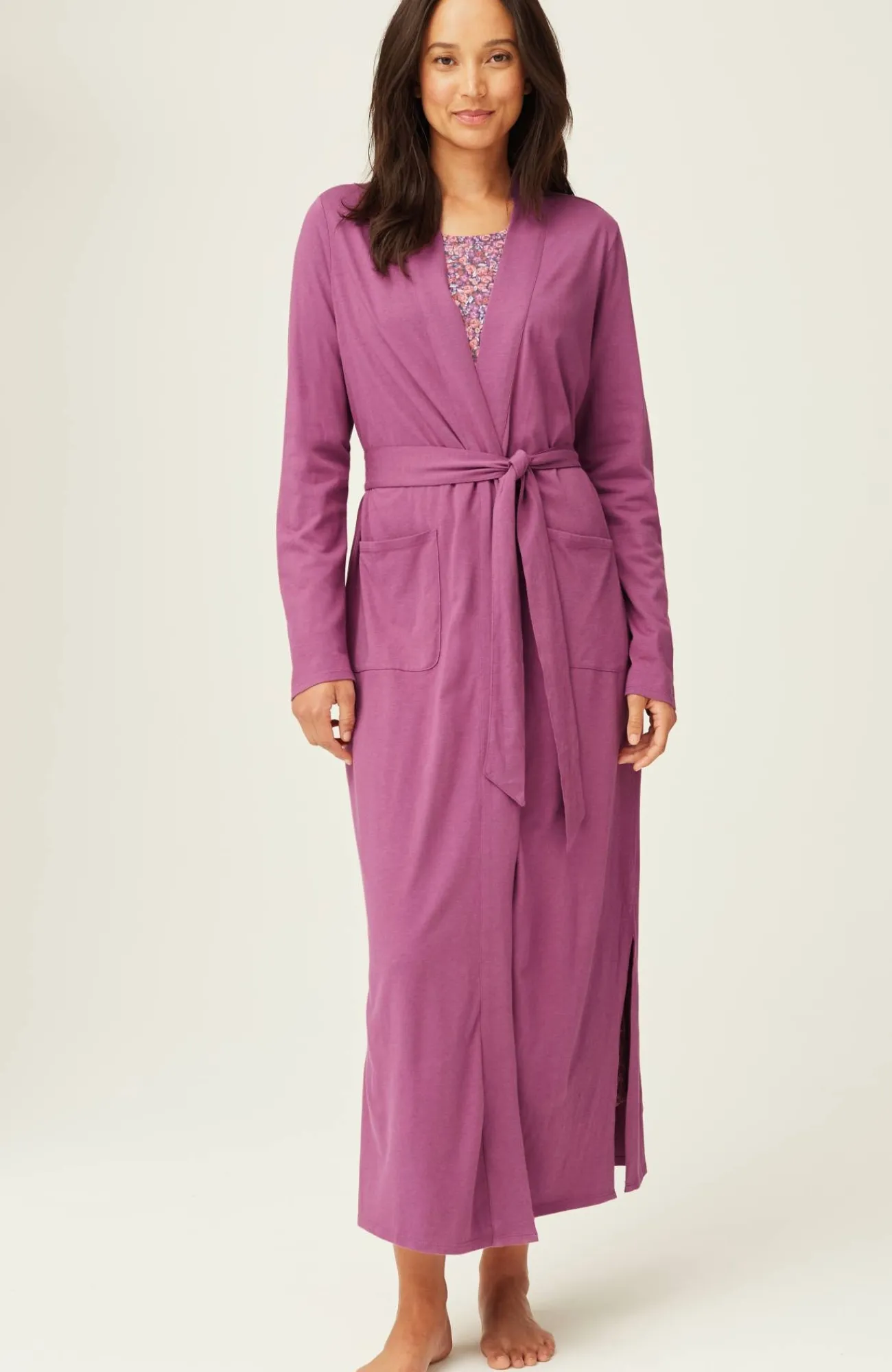 J.Jill Sleep Ultrasoft Patch-Pocket Robe Store