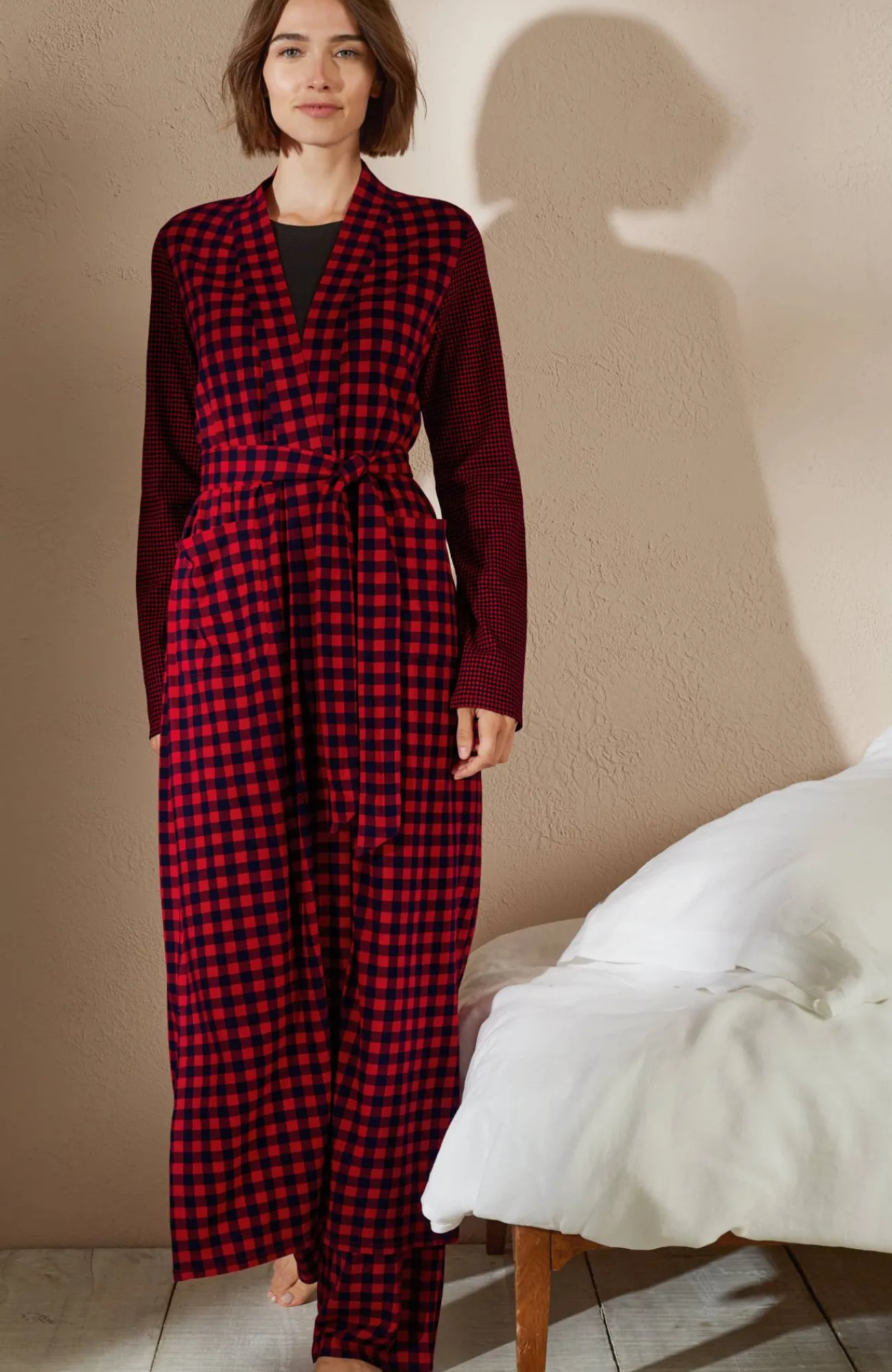 J.Jill Sleep Ultrasoft Patch-Pocket Robe Store