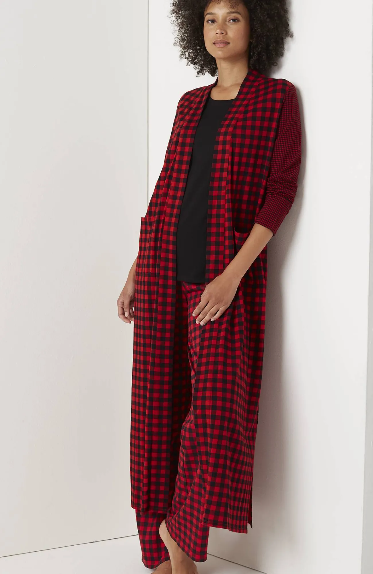 J.Jill Sleep Ultrasoft Patch-Pocket Robe Store