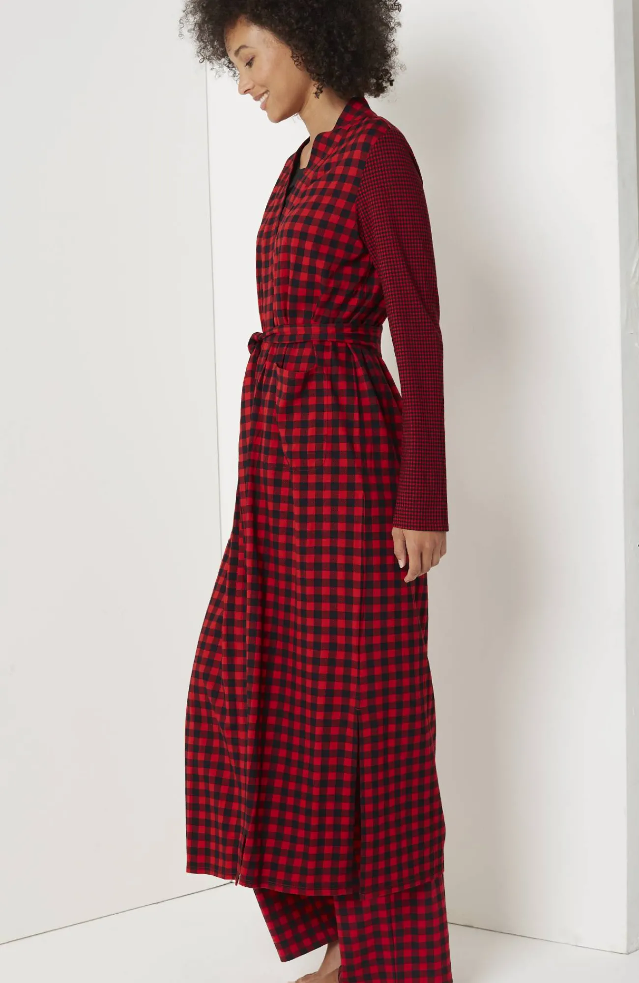 J.Jill Sleep Ultrasoft Patch-Pocket Robe Store