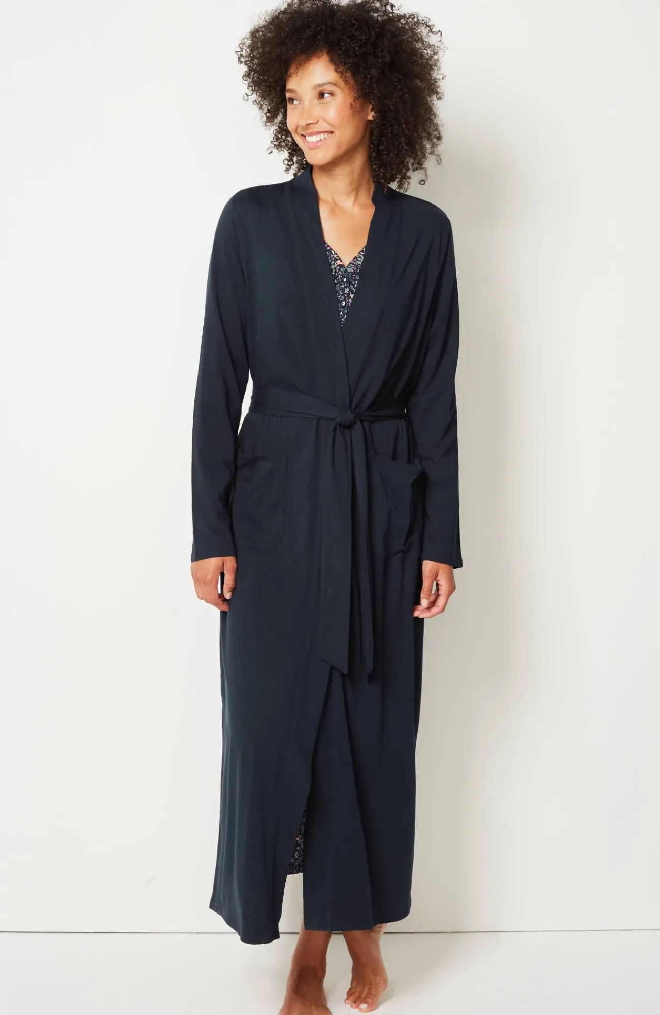 J.Jill Sleep Ultrasoft Patch-Pocket Robe Store