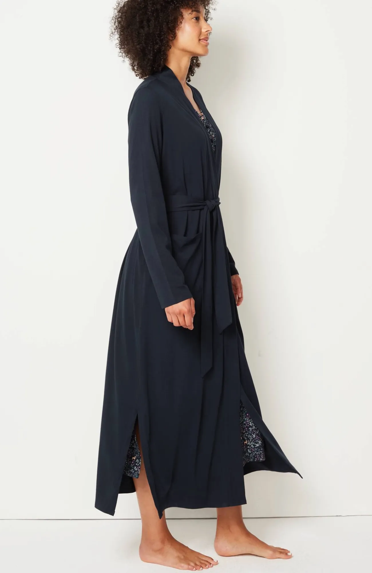 J.Jill Sleep Ultrasoft Patch-Pocket Robe Store