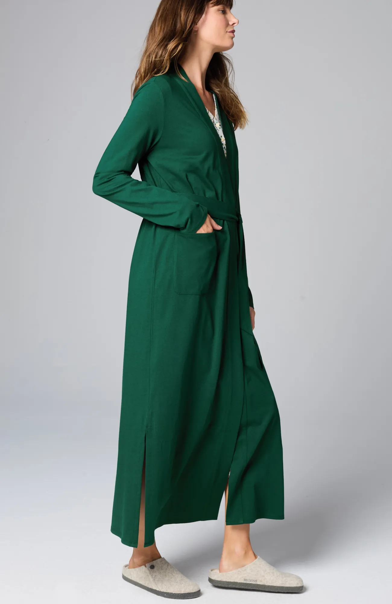 J.Jill Sleep Ultrasoft Patch-Pocket Robe Store