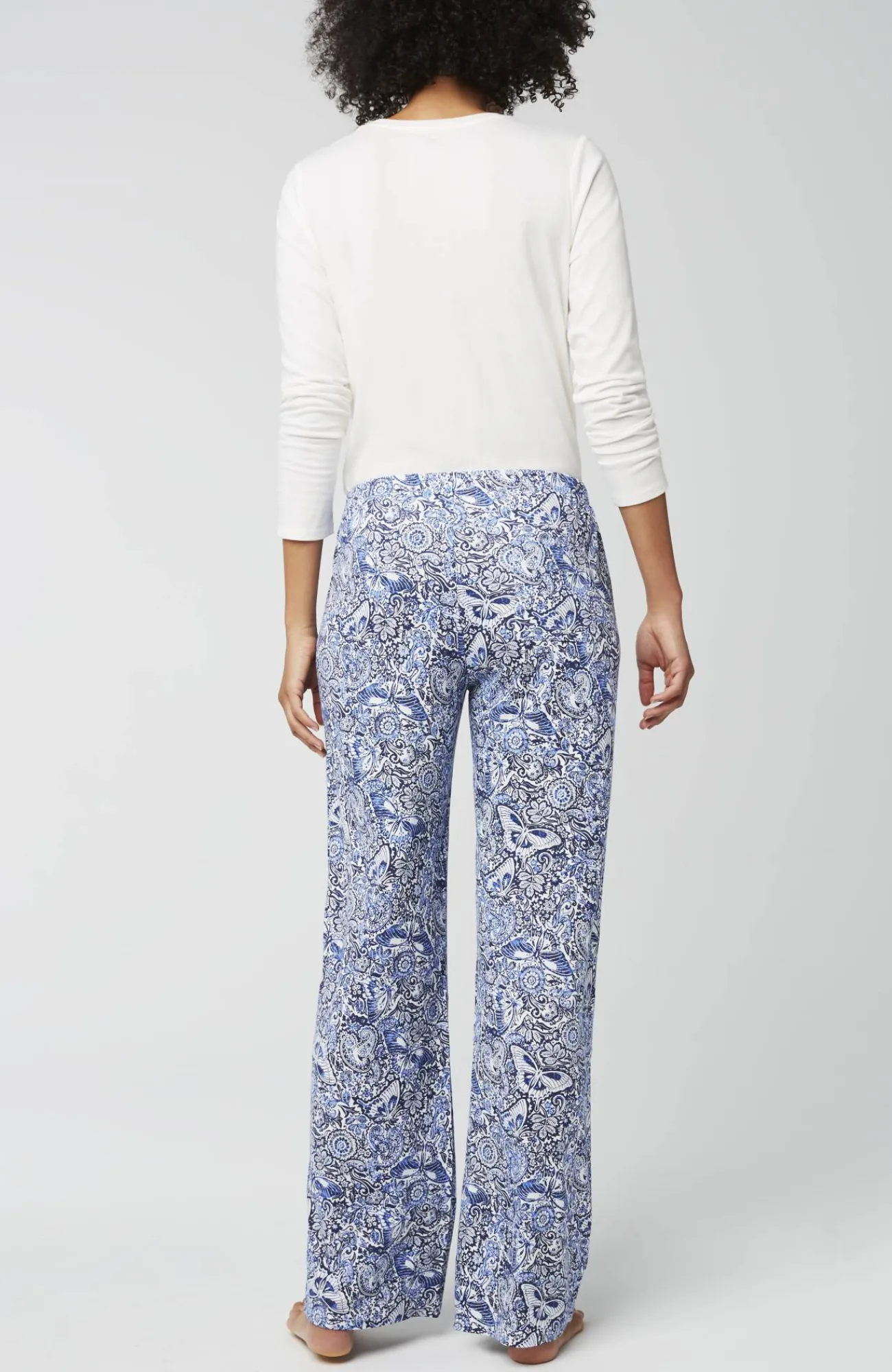 J.Jill Sleep Ultrasoft Relaxed Full-Leg Pants Hot