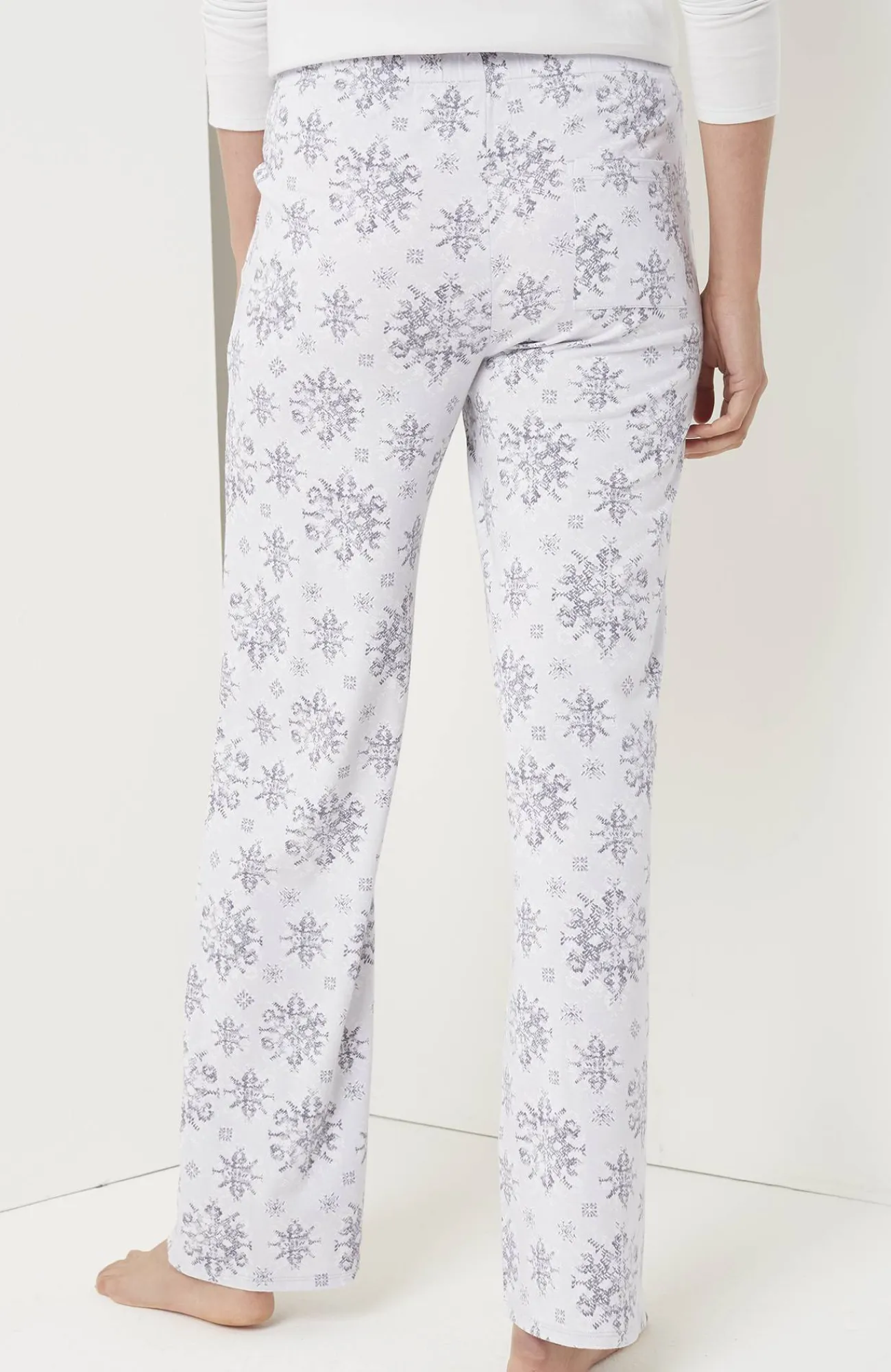 J.Jill Sleep Ultrasoft Relaxed Full-Leg Pants Hot