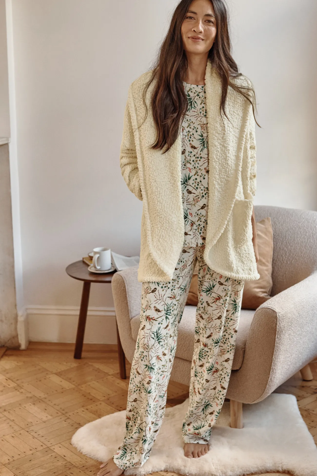 J.Jill Sleep Ultrasoft Relaxed Full-Leg Pants Hot