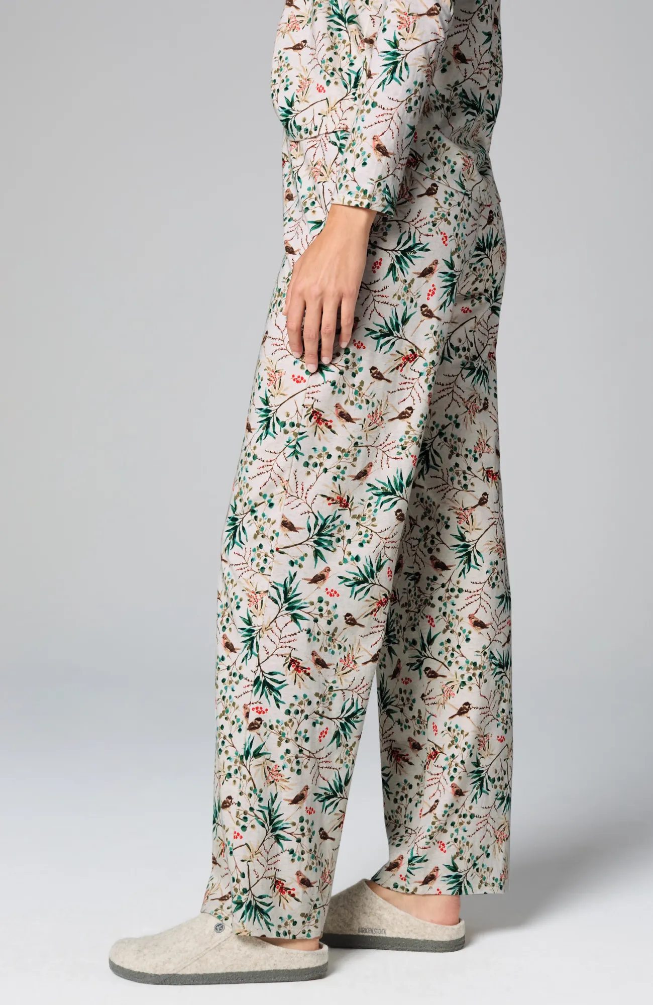 J.Jill Sleep Ultrasoft Relaxed Full-Leg Pants Hot