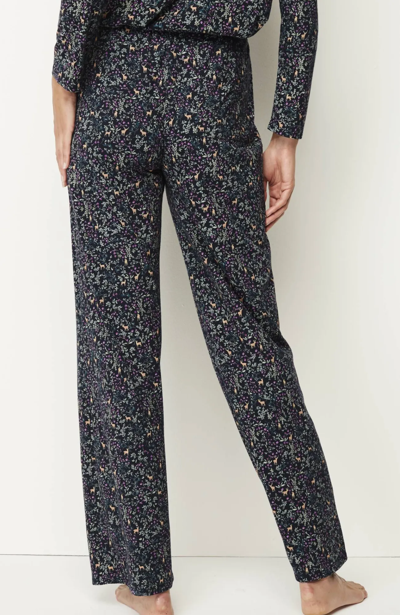 J.Jill Sleep Ultrasoft Relaxed Full-Leg Pants Hot