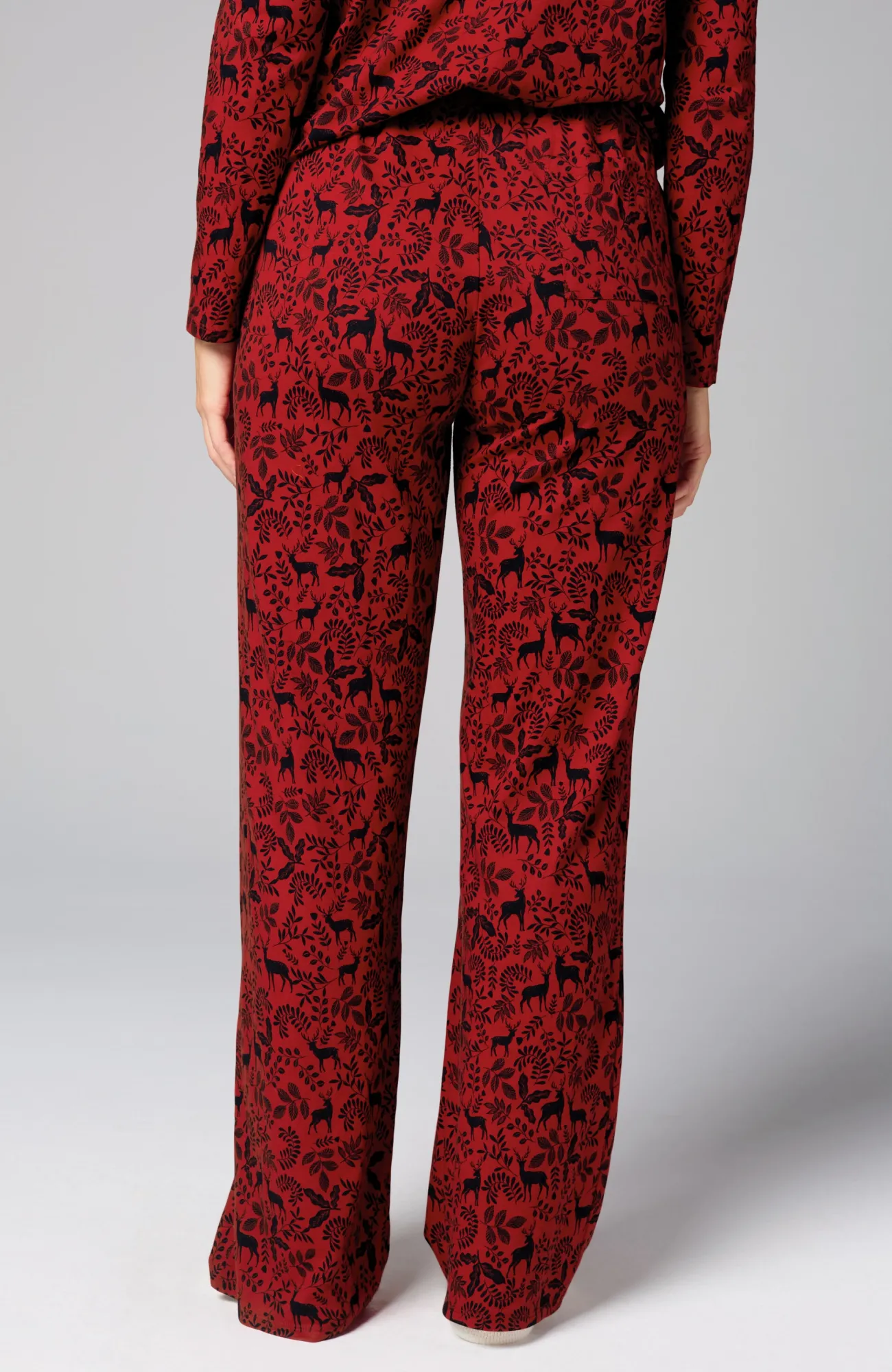 J.Jill Sleep Ultrasoft Relaxed Full-Leg Pants Hot