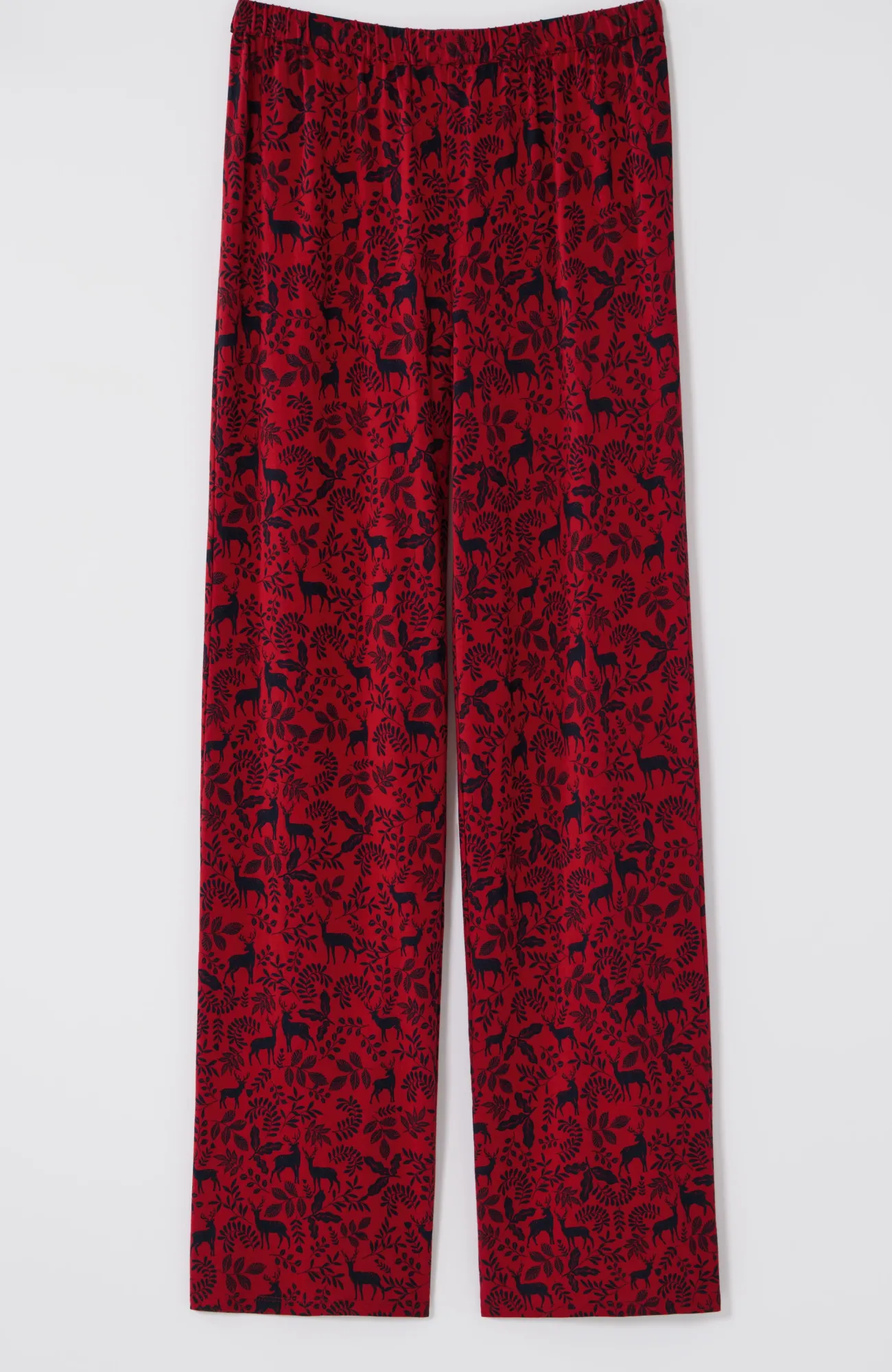 J.Jill Sleep Ultrasoft Relaxed Full-Leg Pants Hot