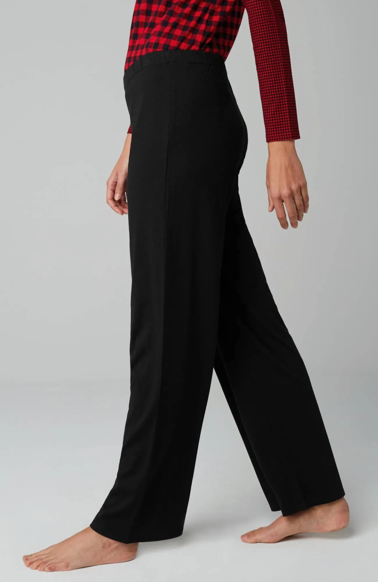 J.Jill Sleep Ultrasoft Relaxed Full-Leg Pants Hot