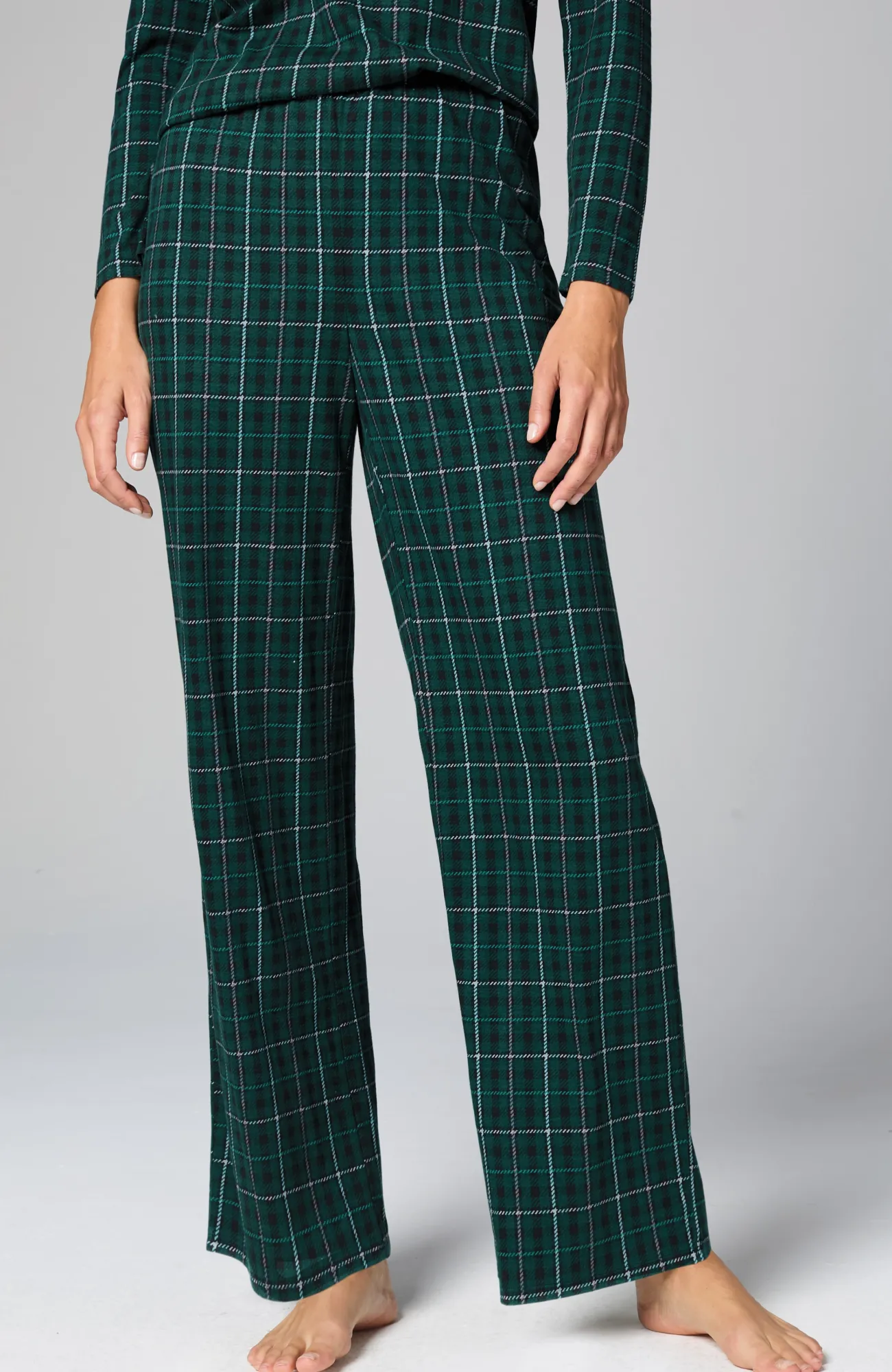 J.Jill Sleep Ultrasoft Relaxed Full-Leg Pants Hot