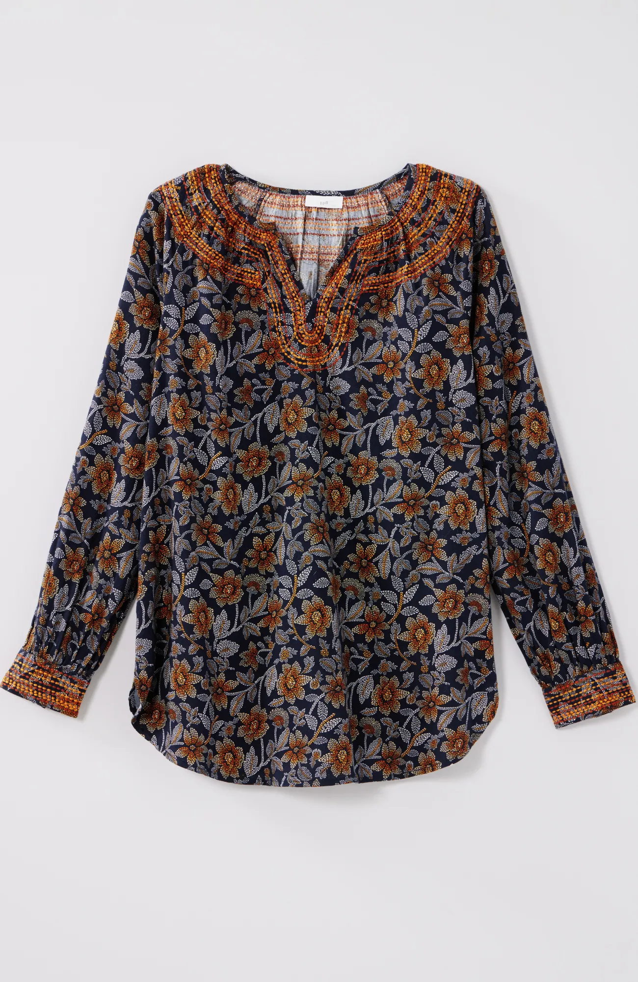 J.Jill Sleep Ultrasoft V-Neck Soft Blue Bird Paradise Store